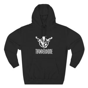 Thunderdome Logo Three-Panel Fleece Hoodie