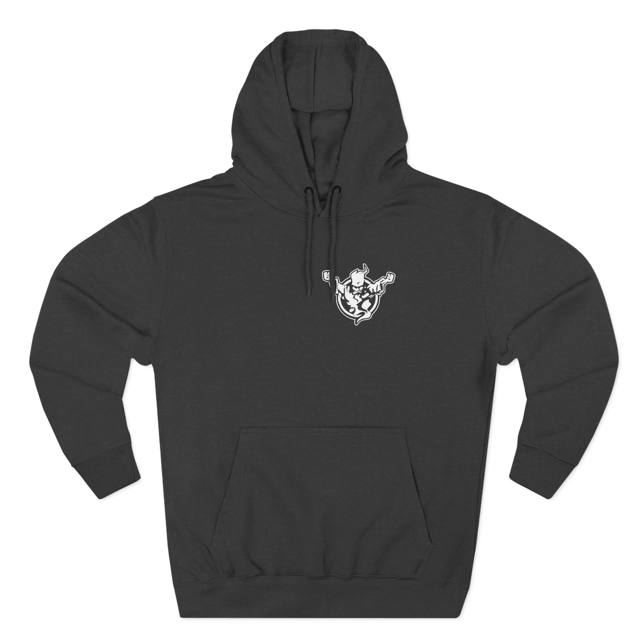 Thunderdome Monochrome Three-Panel Fleece Hoodie - Image 3