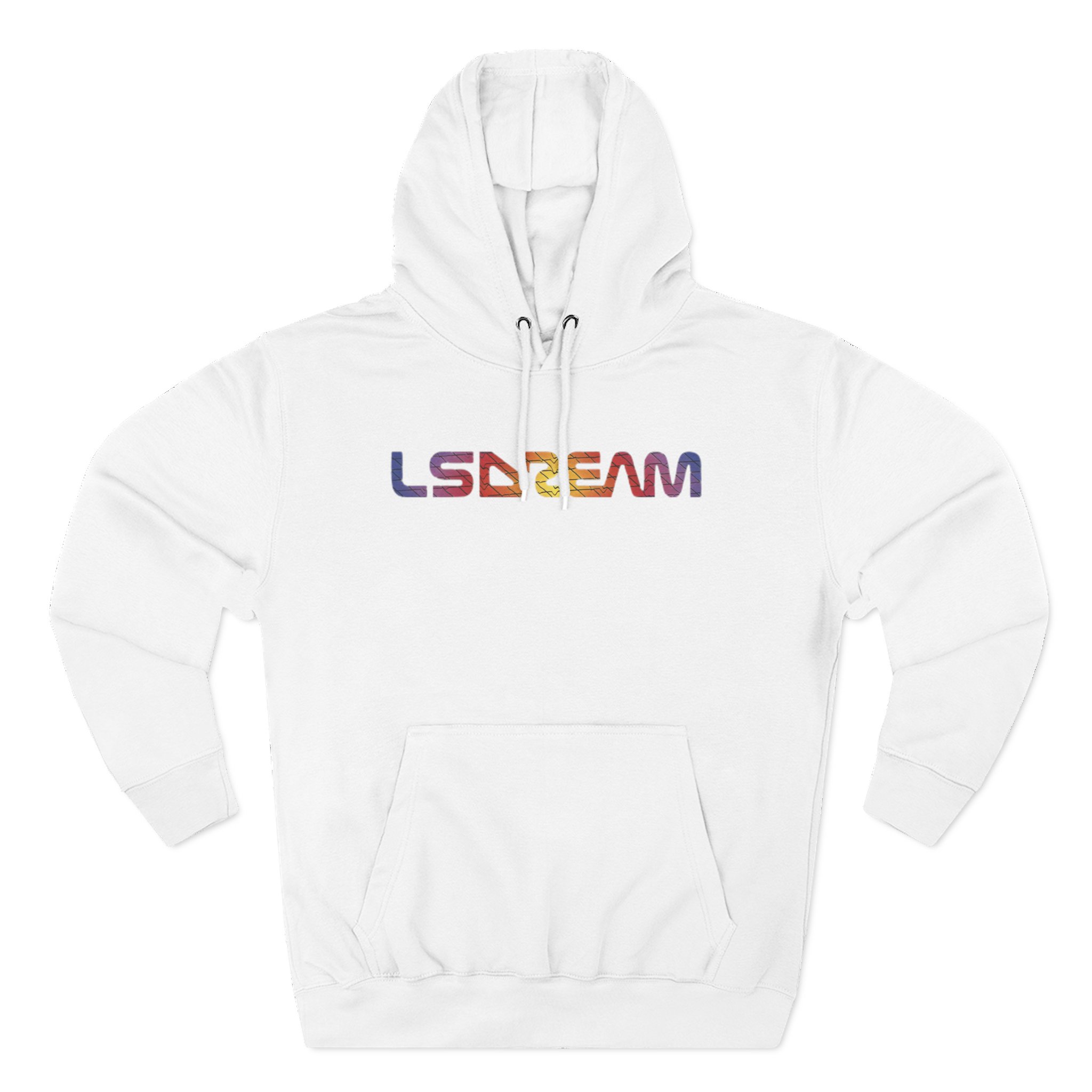 LSDREAM Logo Three-Panel Fleece Hoodie - Image 3