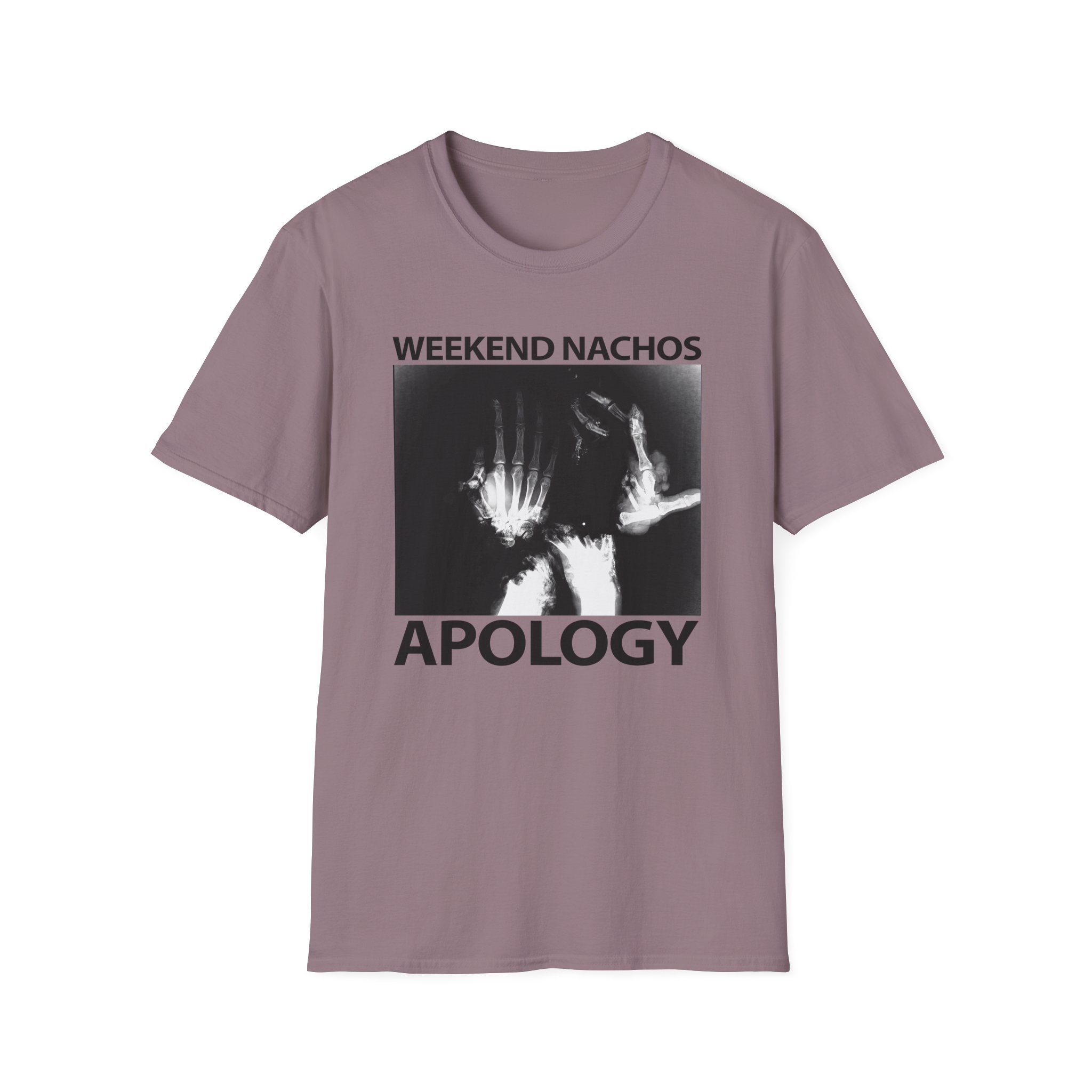 Weekend Nachos Apology Unisex Softstyle T-Shirt - Image 23