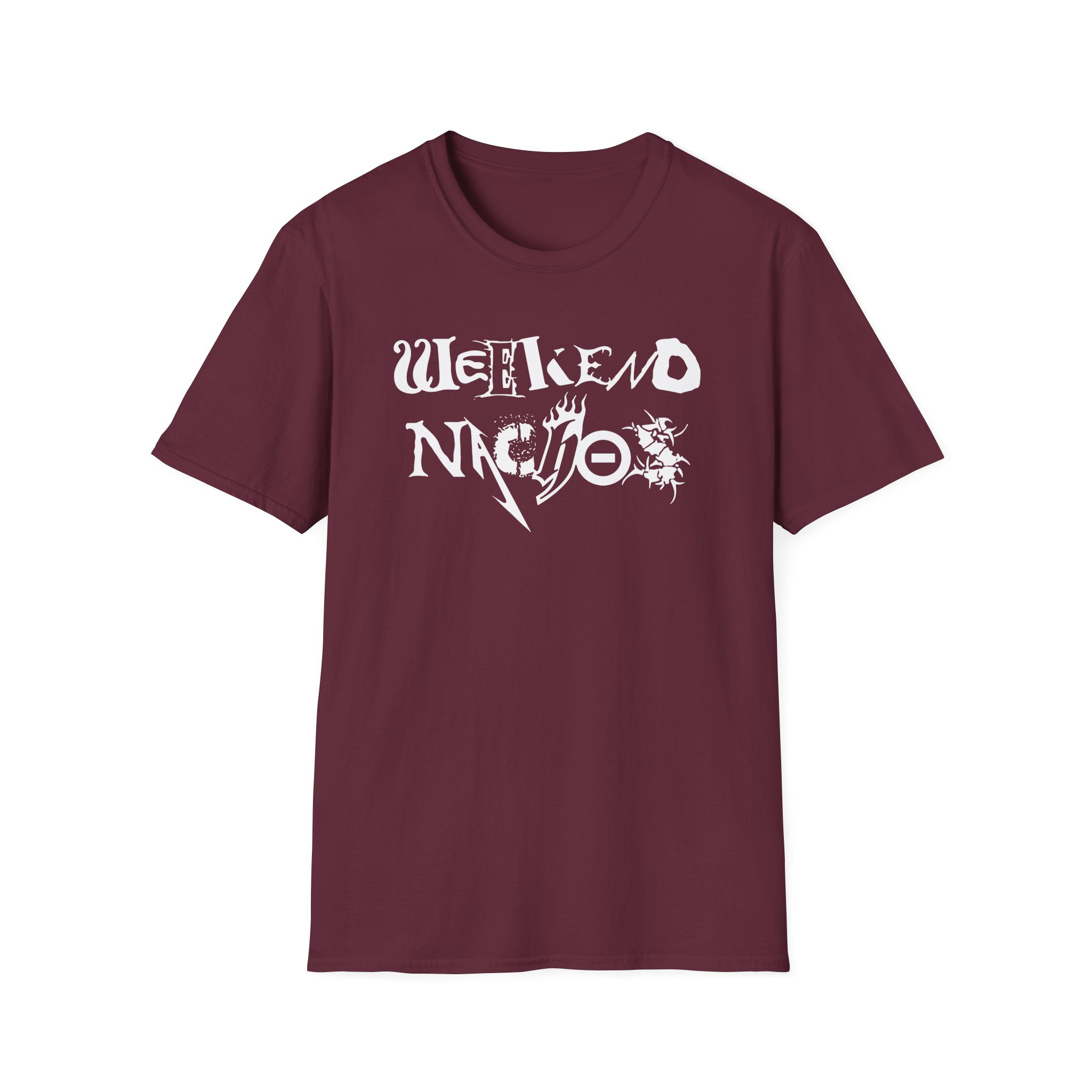 Weekend Nachos Unisex Softstyle T-Shirt - Image 3