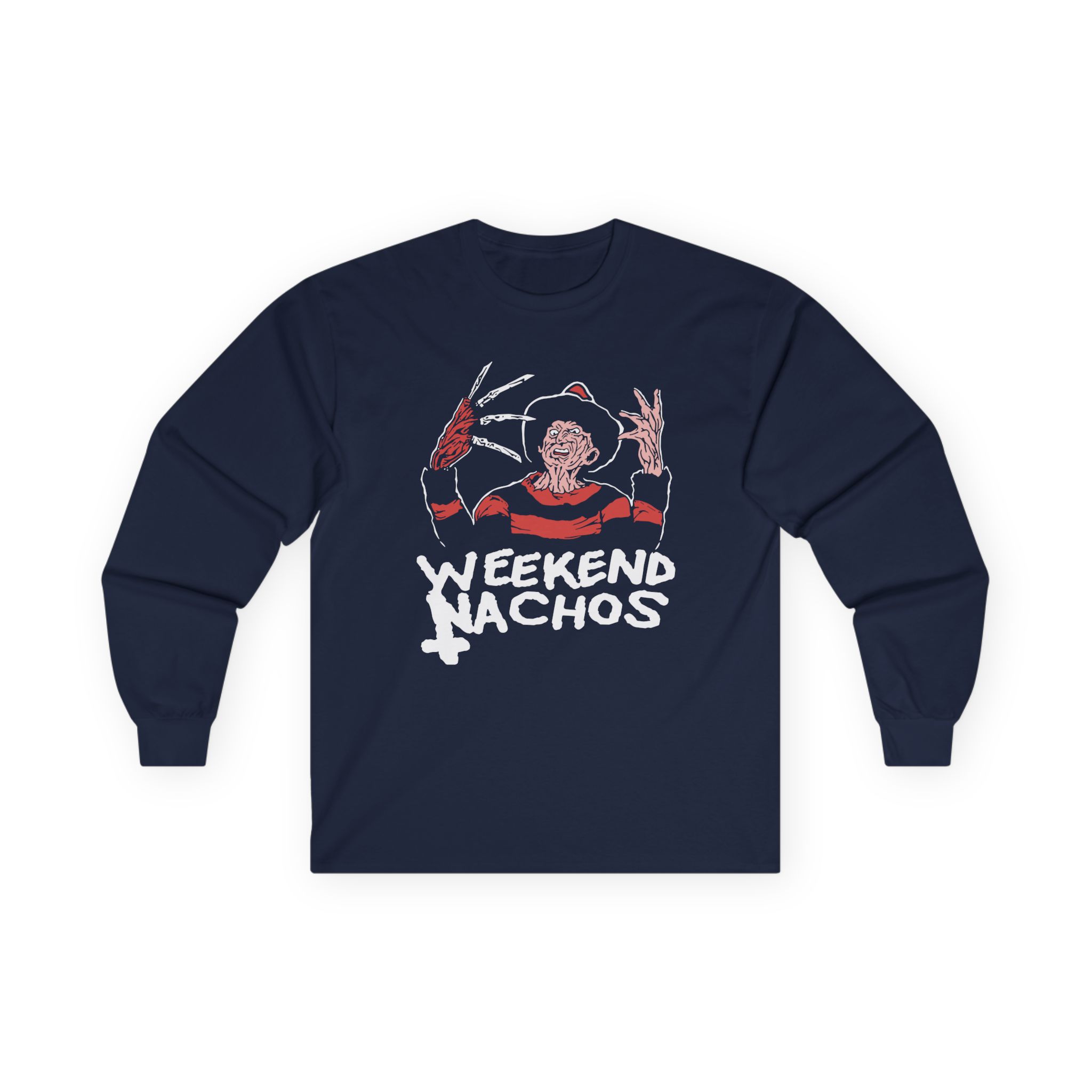 Weekend Nachos Freddy Unisex Ultra Cotton Long Sleeve Tee - Image 9