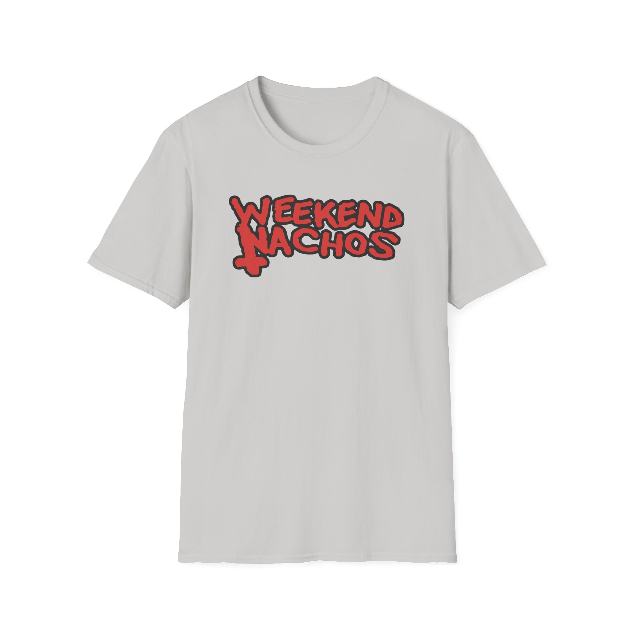 Weekend Nachos Christian Unisex Softstyle T-Shirt - Image 9