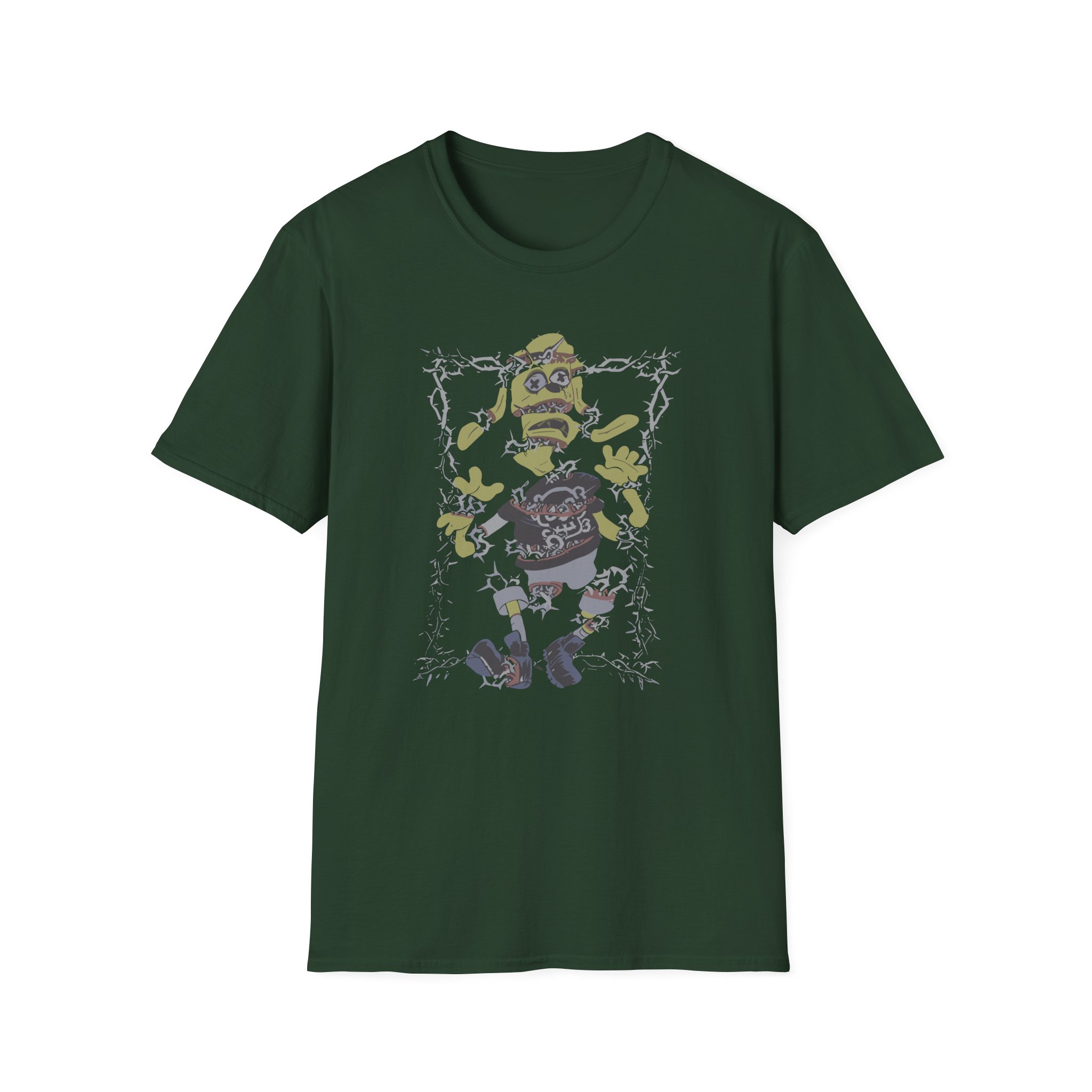Papa Meat Unisex Softstyle T-Shirt - Image 5