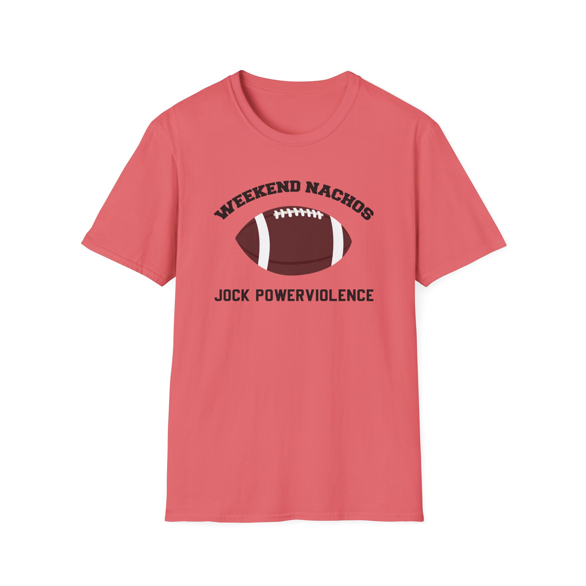 Weekend Nachos Jock Unisex Softstyle T-Shirt - Image 5
