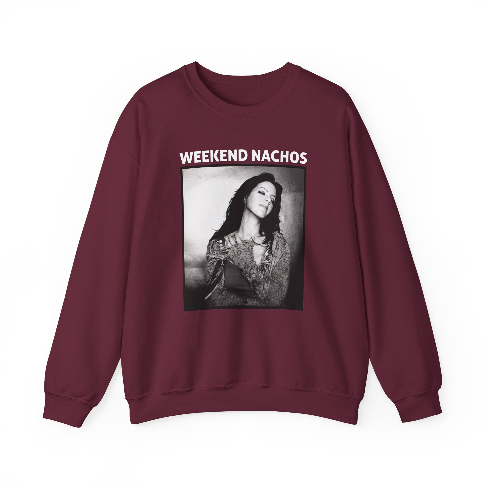 Weekend Nachos Sarah Unisex Heavy Blend™ Crewneck Sweatshirt - Image 3
