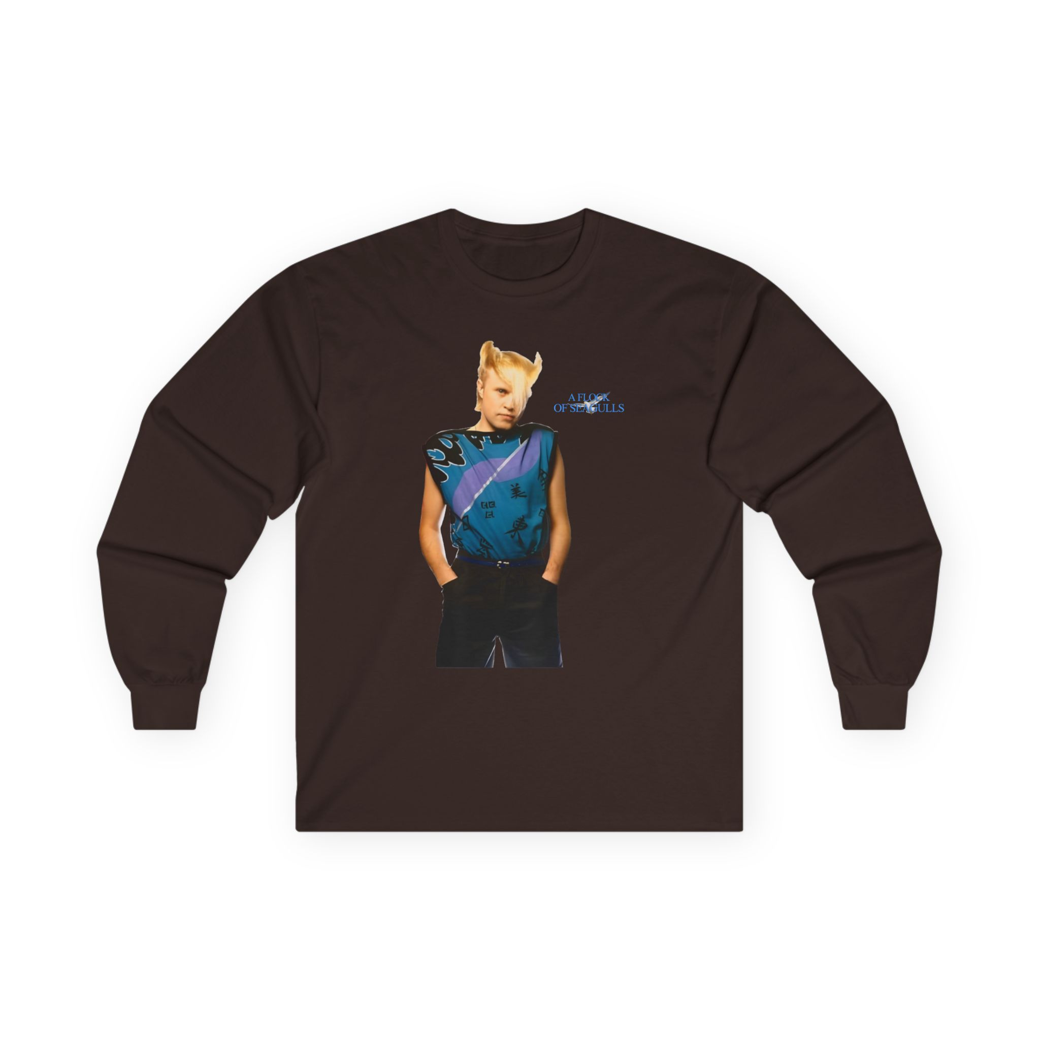A Flock of Seagulls Mike Score Unisex Ultra Cotton Long Sleeve Tee - Image 4