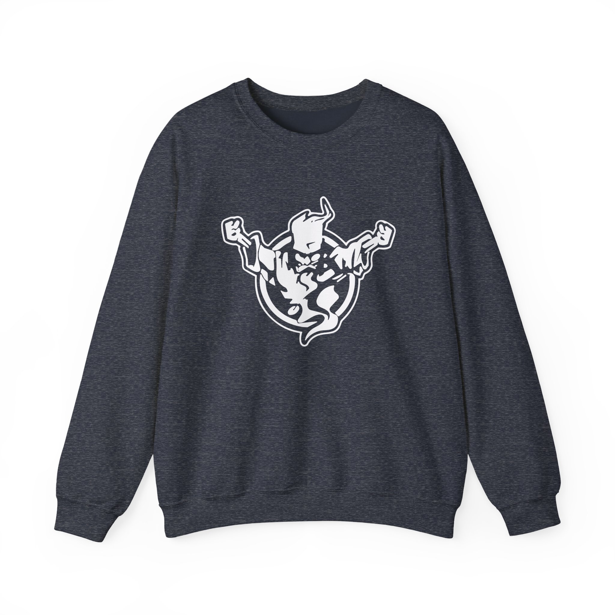 Thunderdome Monochrome Unisex Heavy Blend™ Crewneck Sweatshirt - Image 7