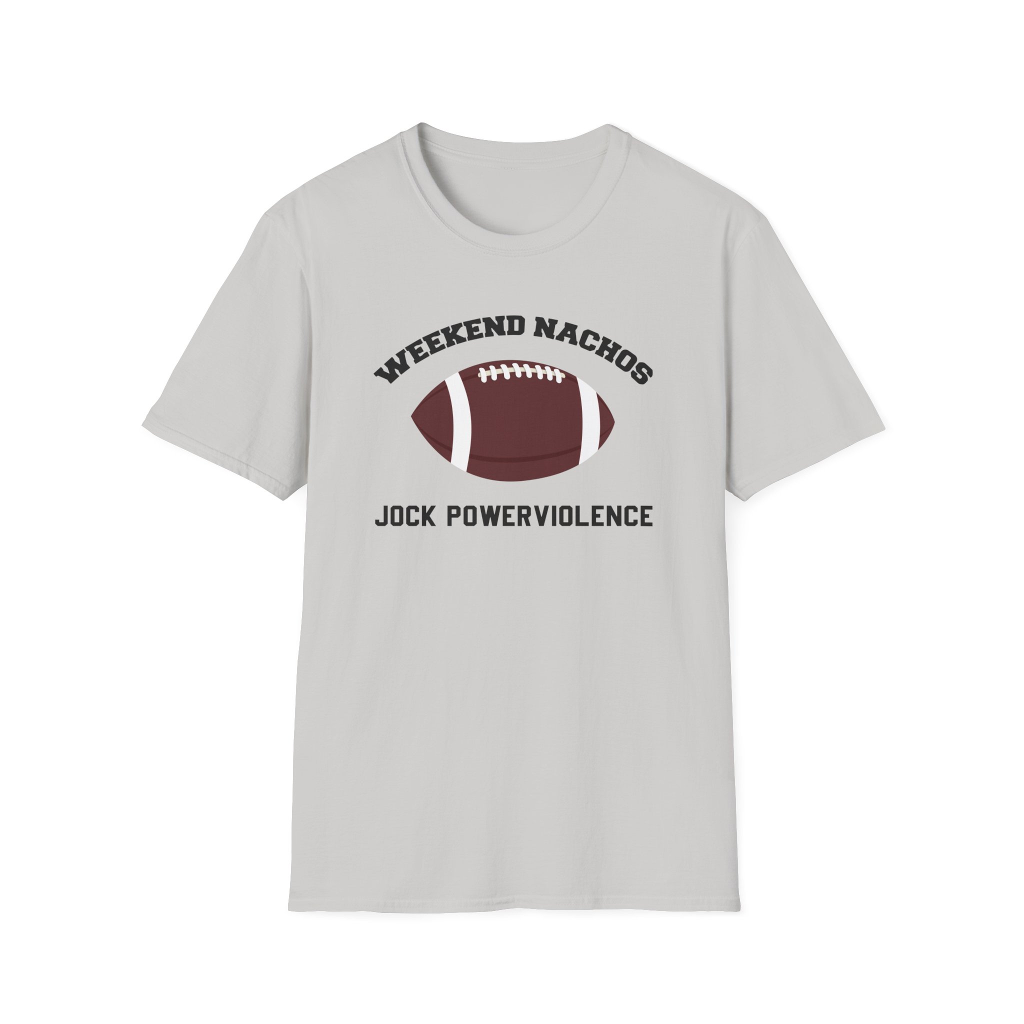 Weekend Nachos Jock Unisex Softstyle T-Shirt - Image 7