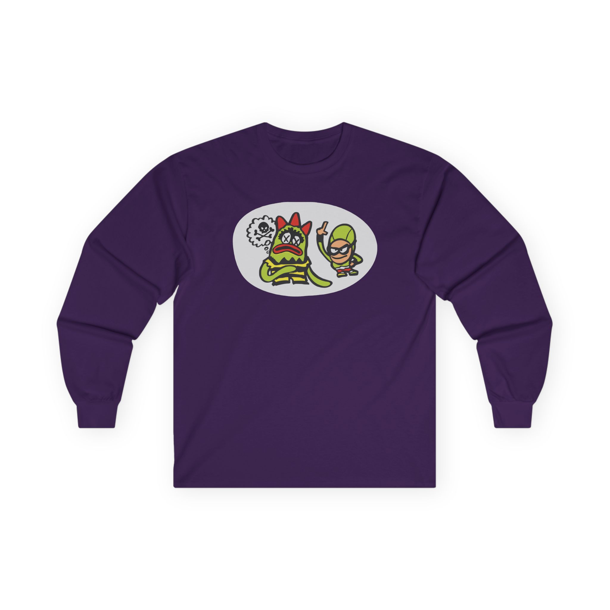 The Aquabats Bat Commander Unisex Ultra Cotton Long Sleeve Tee - Image 13
