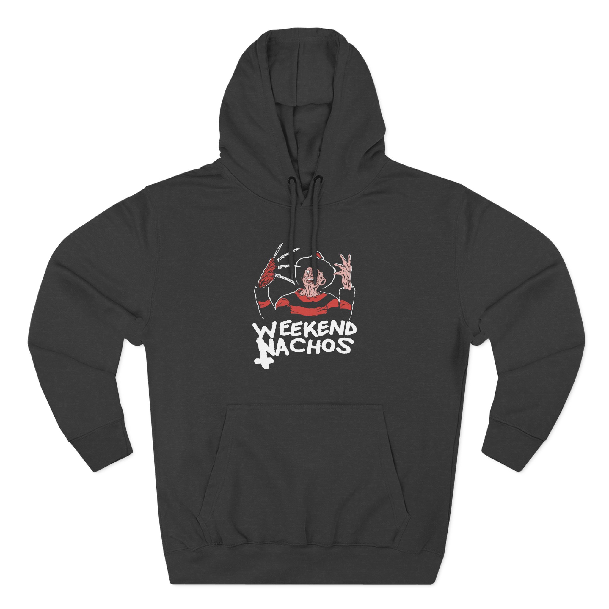 Weekend Nachos Freddy Three-Panel Fleece Hoodie - Image 3