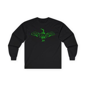 A Flock of Seagulls Logo Unisex Ultra Cotton Long Sleeve Tee