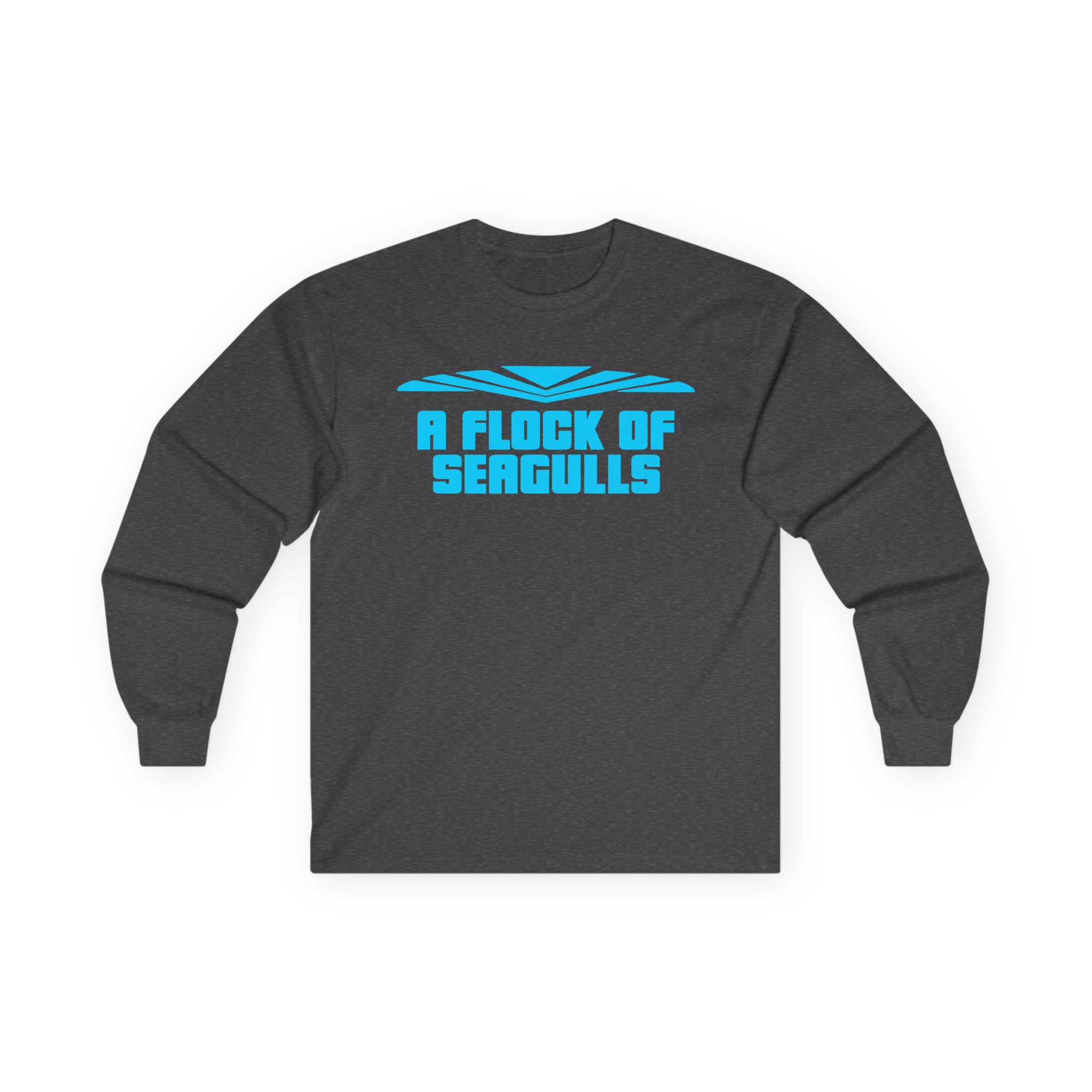 A Flock of Seagulls Logo Unisex Ultra Cotton Long Sleeve Tee - Image 7