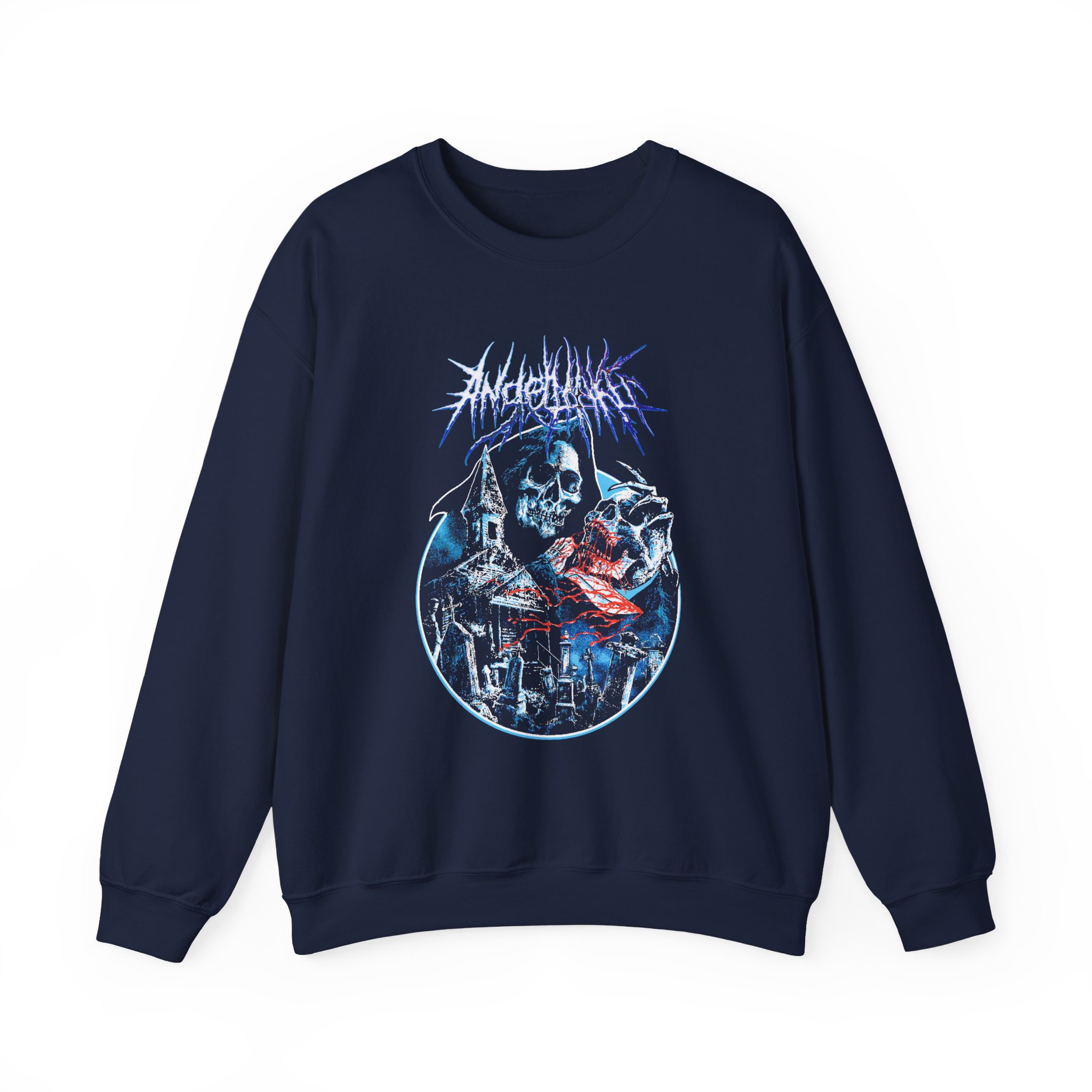 Angelmaker Angel Of Death Unisex Heavy Blend™ Crewneck Sweatshirt - Image 9