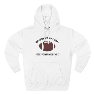 Weekend Nachos Jock Three-Panel Fleece Hoodie