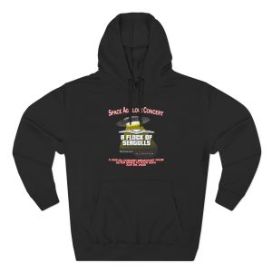 A Flock of Seagulls Space Age Love Concert Three-Panel Fleece Hoodie