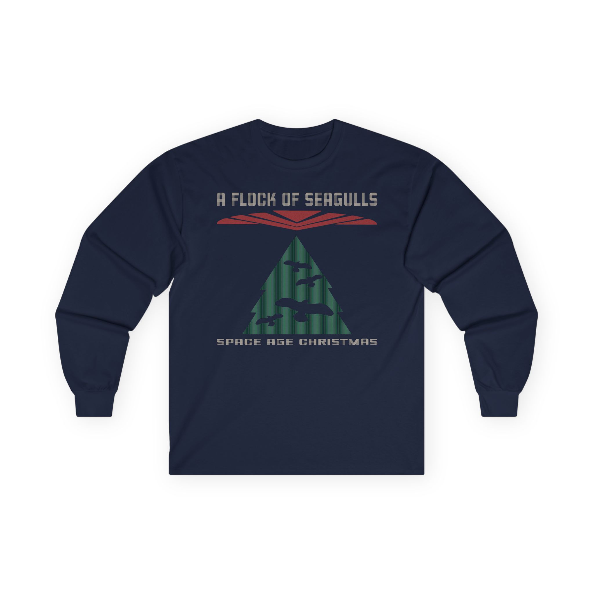 A Flock of Seagulls Ugly Xmas Unisex Ultra Cotton Long Sleeve Tee - Image 5