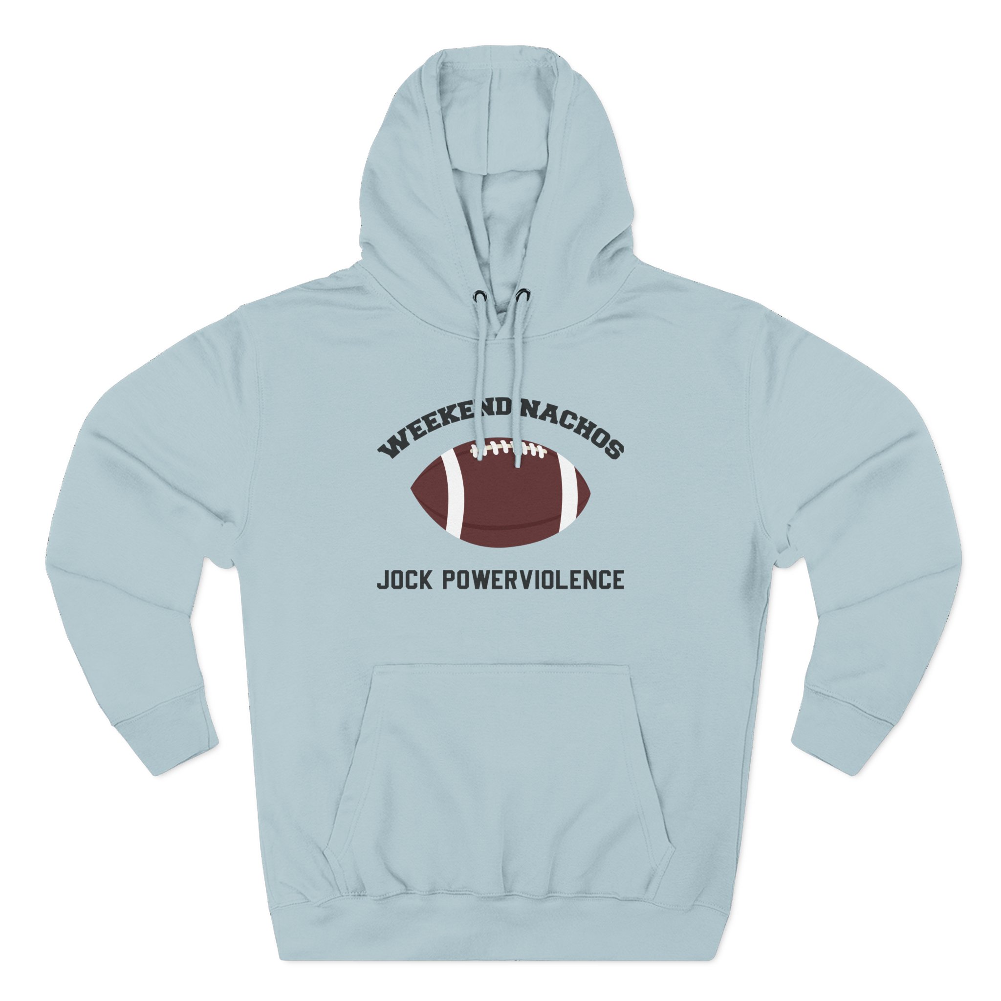 Weekend Nachos Jock Three-Panel Fleece Hoodie - Image 11