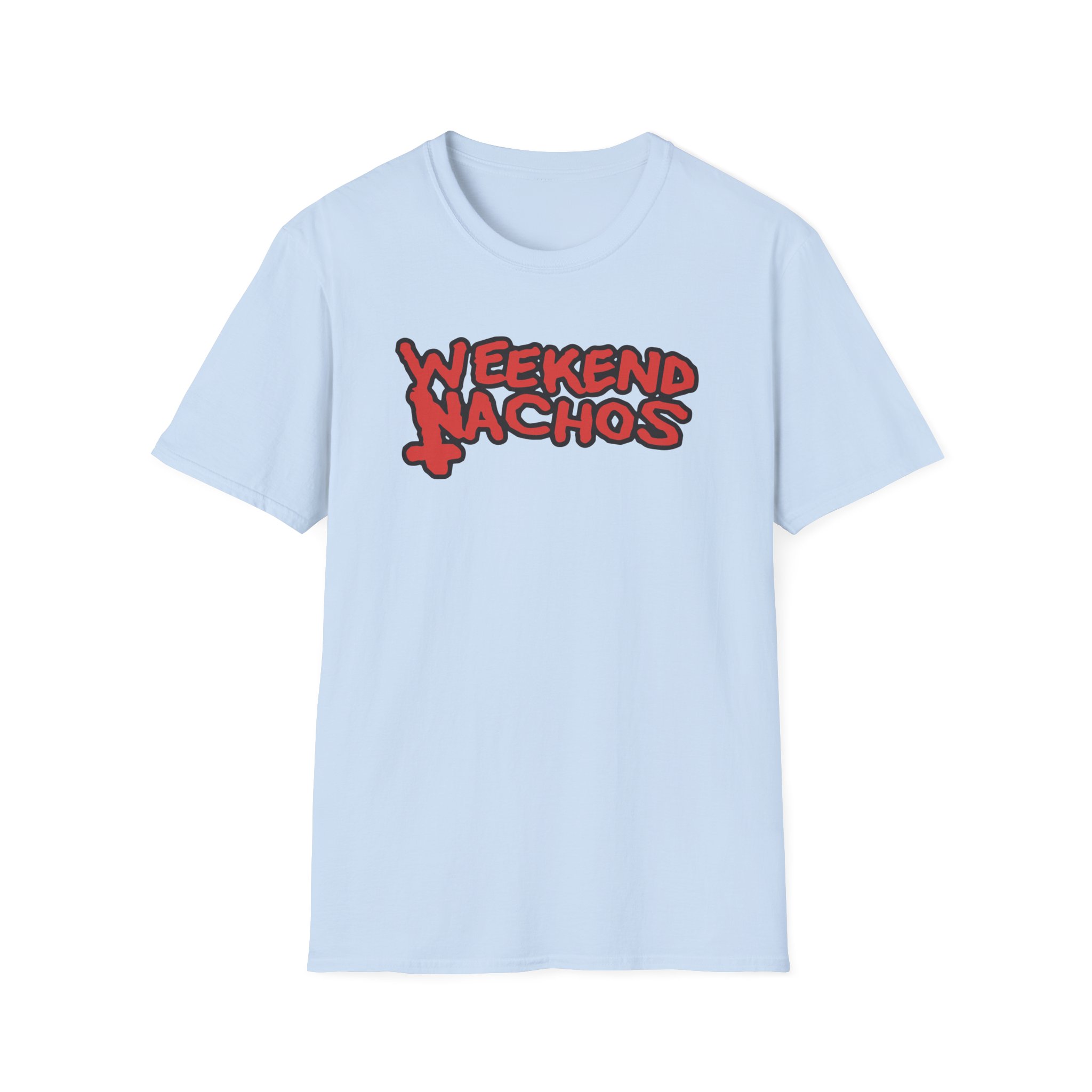 Weekend Nachos Christian Unisex Softstyle T-Shirt - Image 13