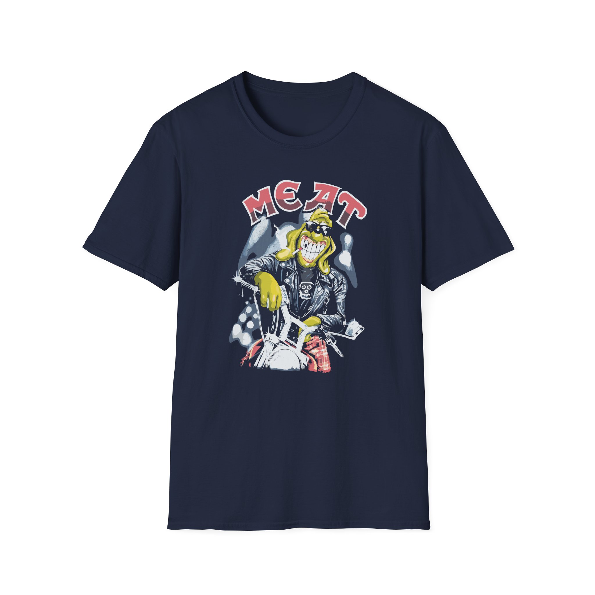 Papa Meat Unisex Softstyle T-Shirt - Image 15