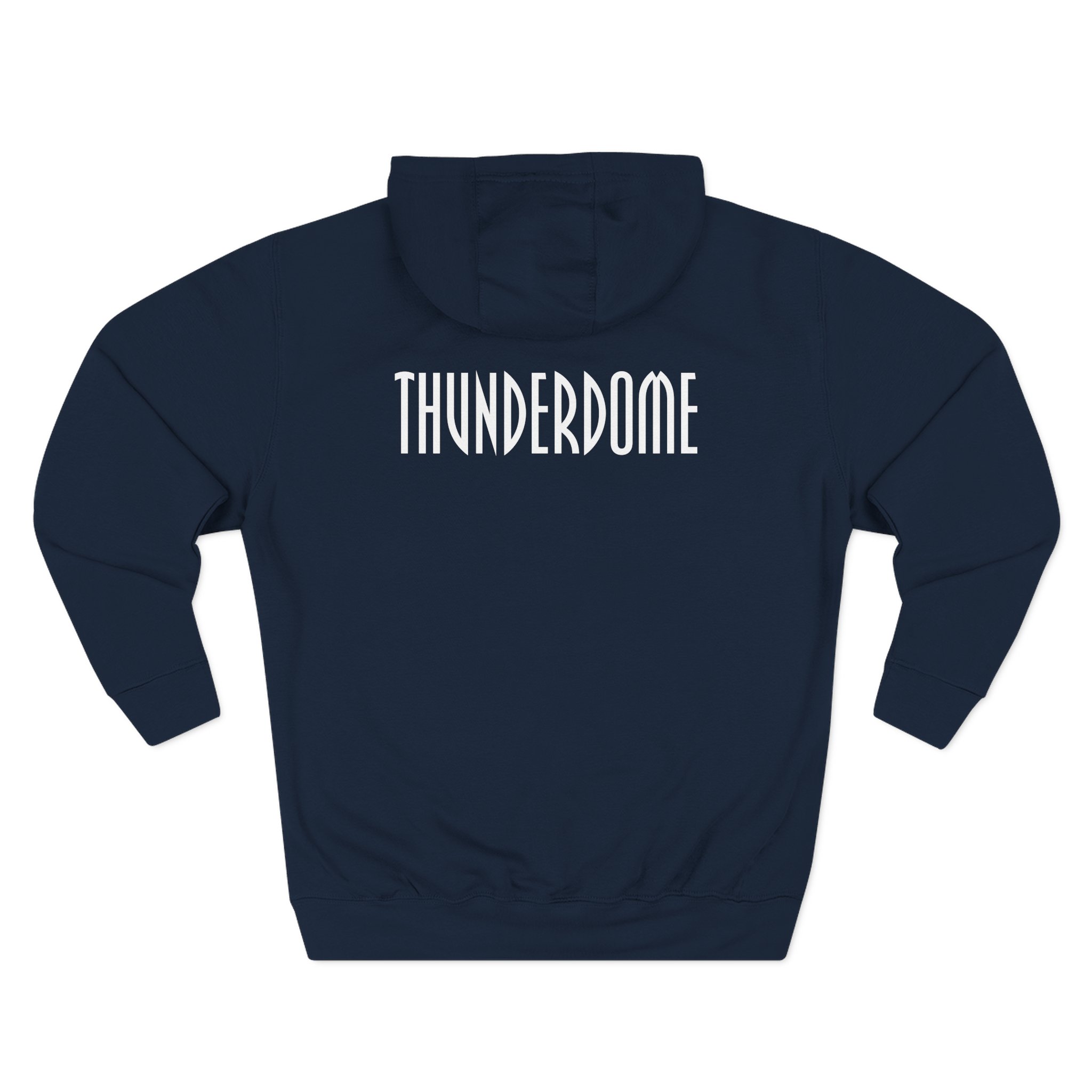 Thunderdome Monochrome Three-Panel Fleece Hoodie - Image 6