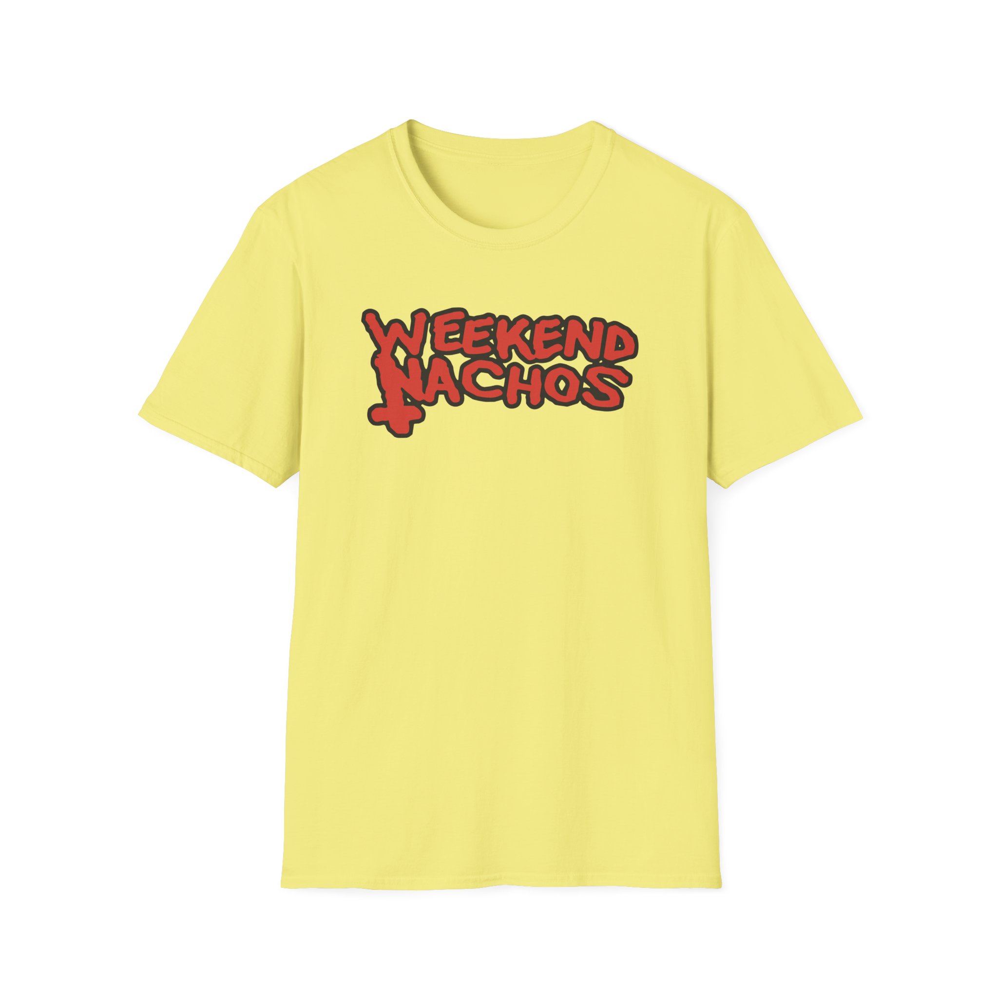 Weekend Nachos Christian Unisex Softstyle T-Shirt - Image 11