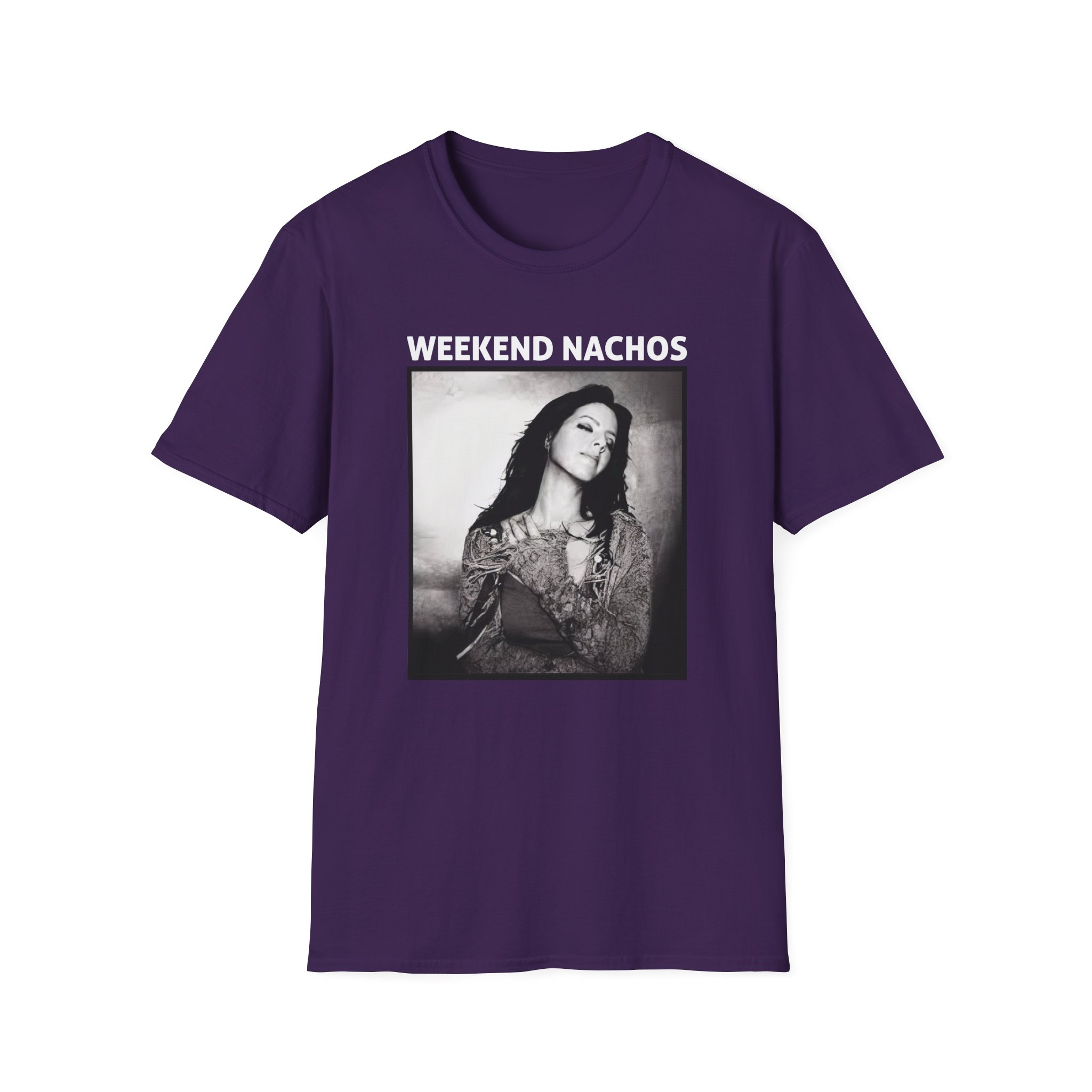 Weekend Nachos Sarah Unisex Softstyle T-Shirt - Image 23