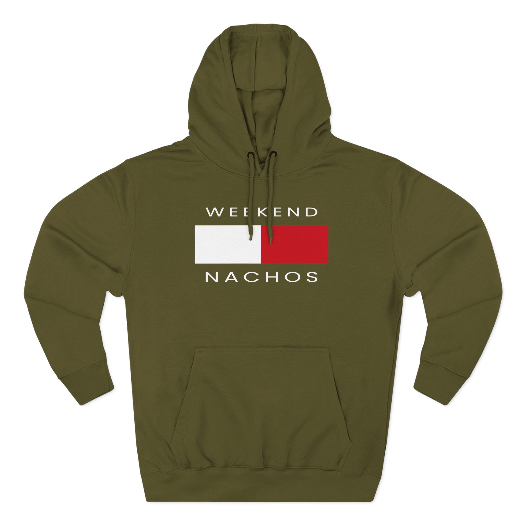 Weekend Nachos Three-Panel Fleece Hoodie - Image 5