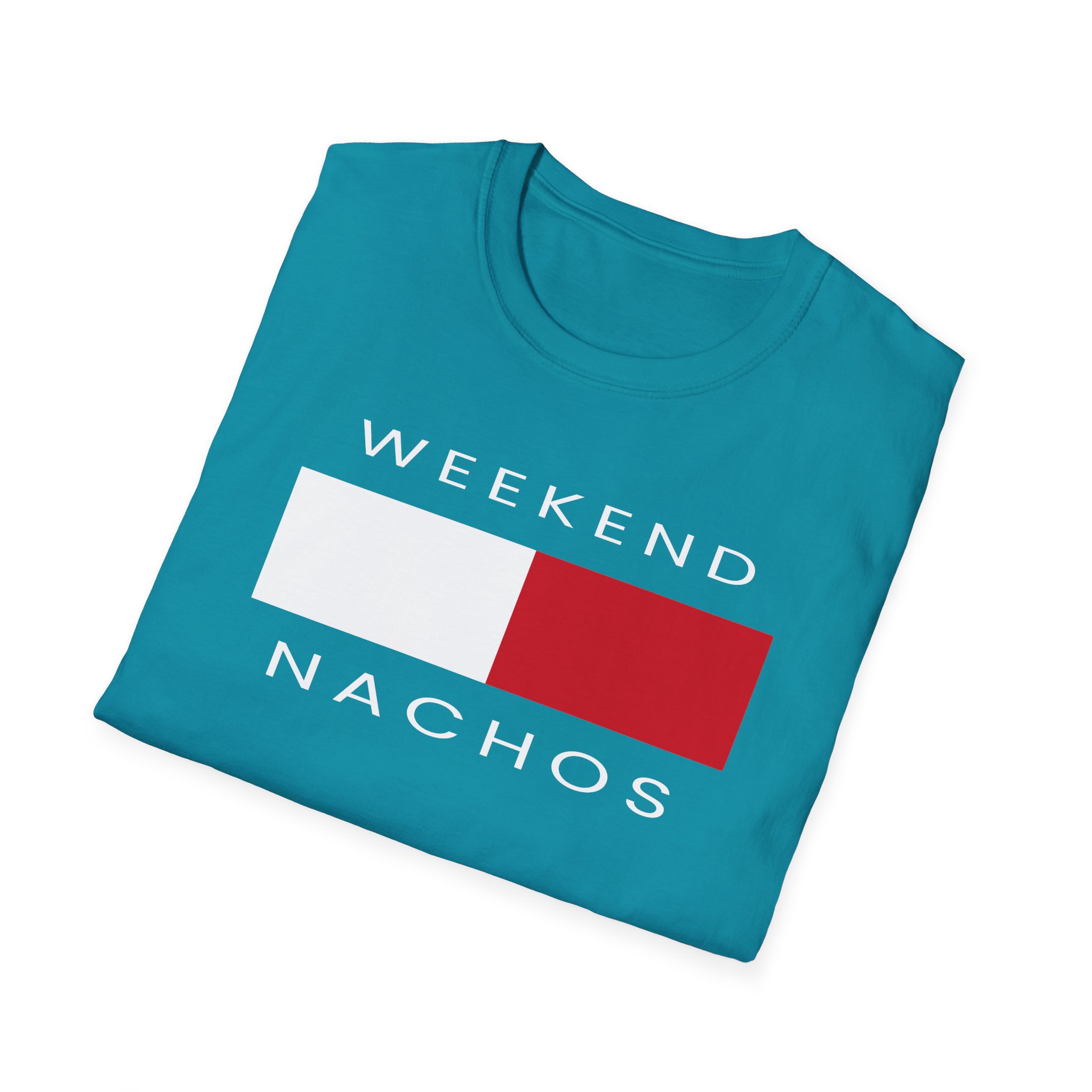 Weekend Nachos Unisex Softstyle T-Shirt - Image 24