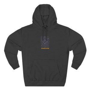 We Came as Romans Statue Three-Panel Fleece Hoodie