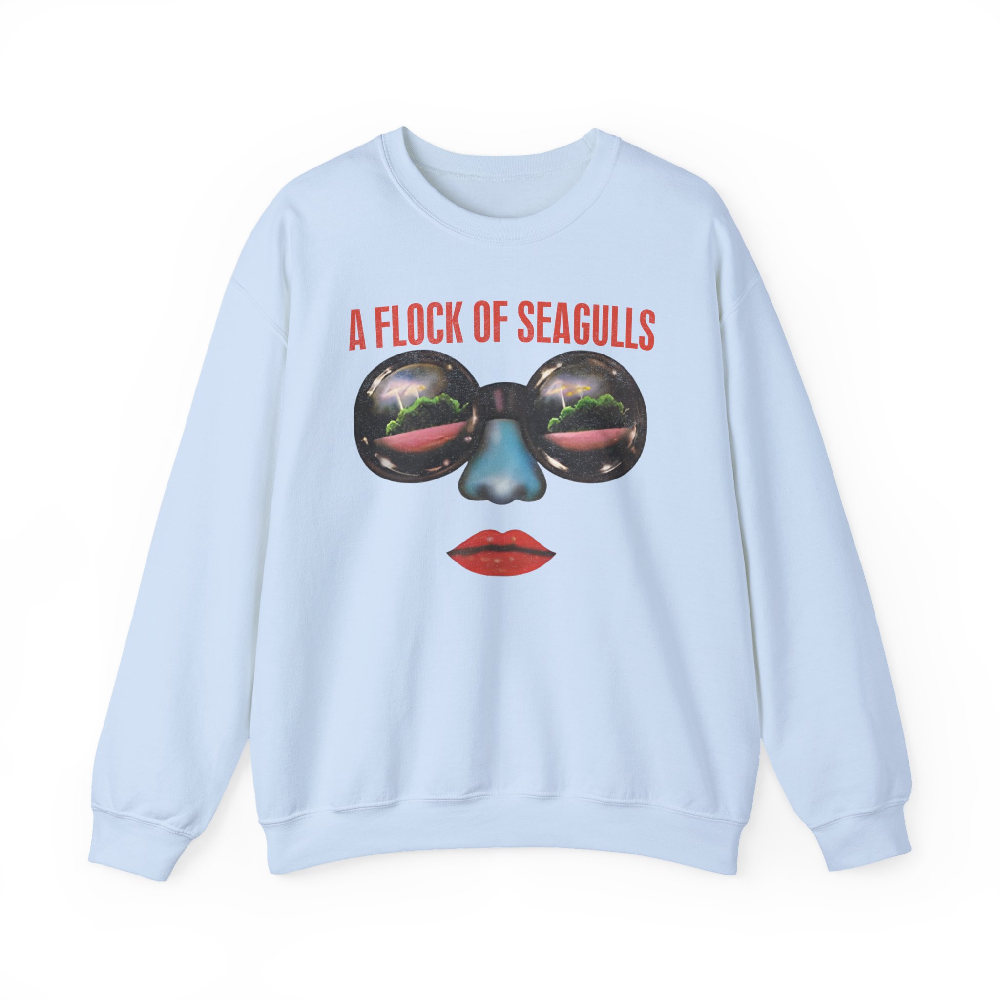 A Flock of Seagulls Us 1982 Tour Unisex Heavy Blend™ Crewneck Sweatshirt - Image 7