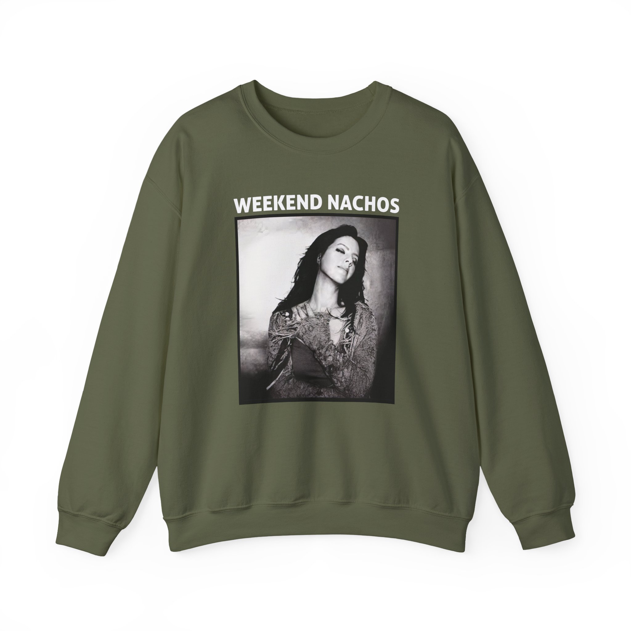 Weekend Nachos Sarah Unisex Heavy Blend™ Crewneck Sweatshirt - Image 7