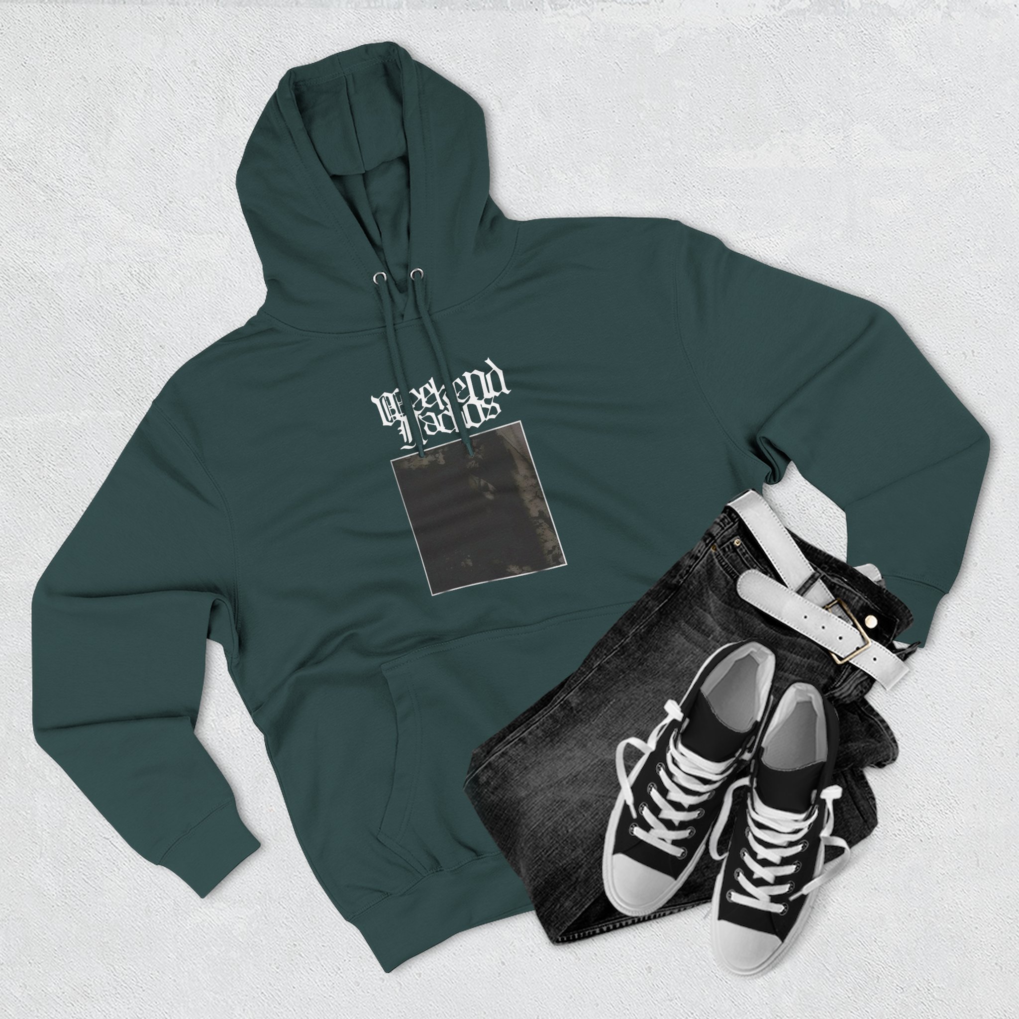 Weekend Nachos Three-Panel Fleece Hoodie - Image 11