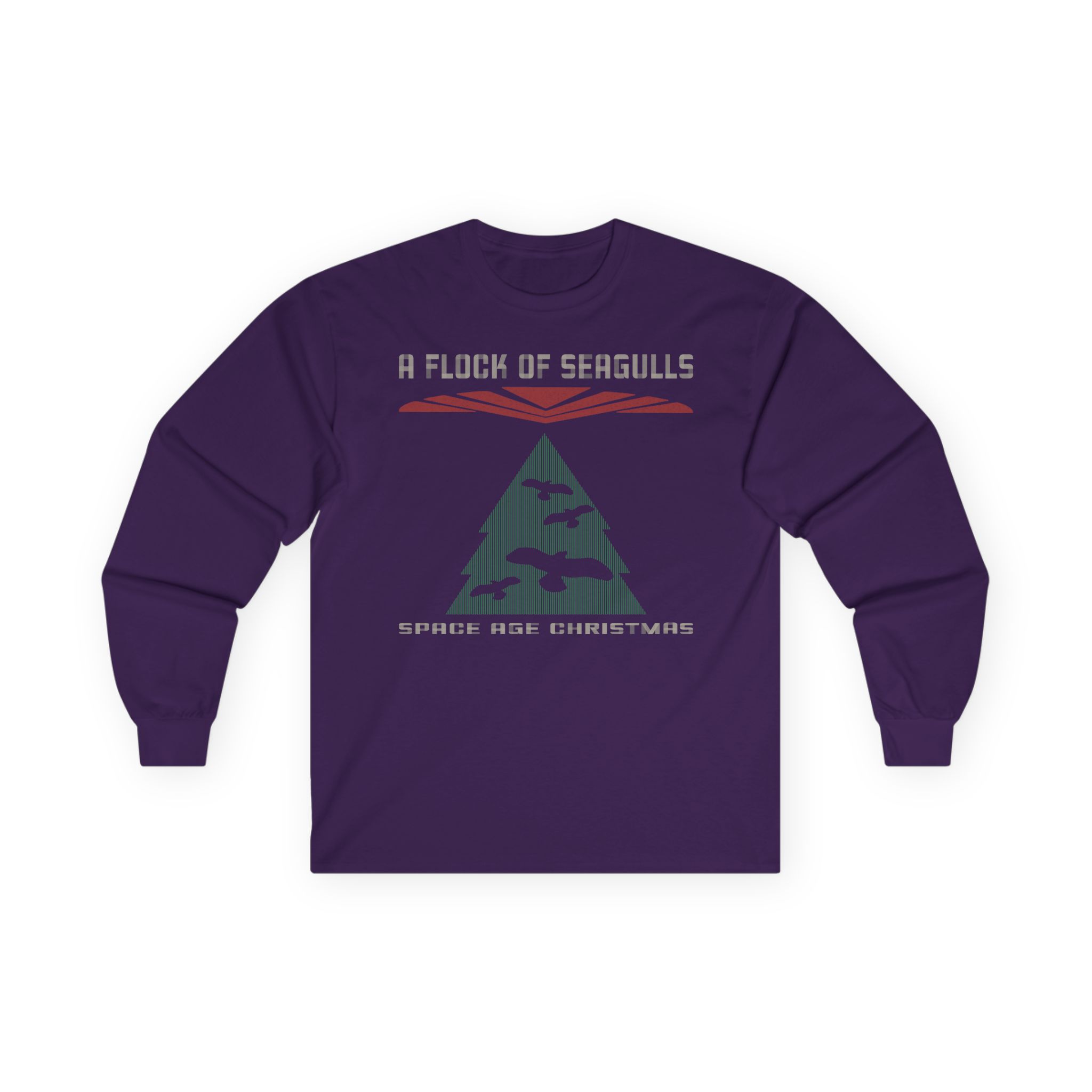 A Flock of Seagulls Ugly Xmas Unisex Ultra Cotton Long Sleeve Tee - Image 7