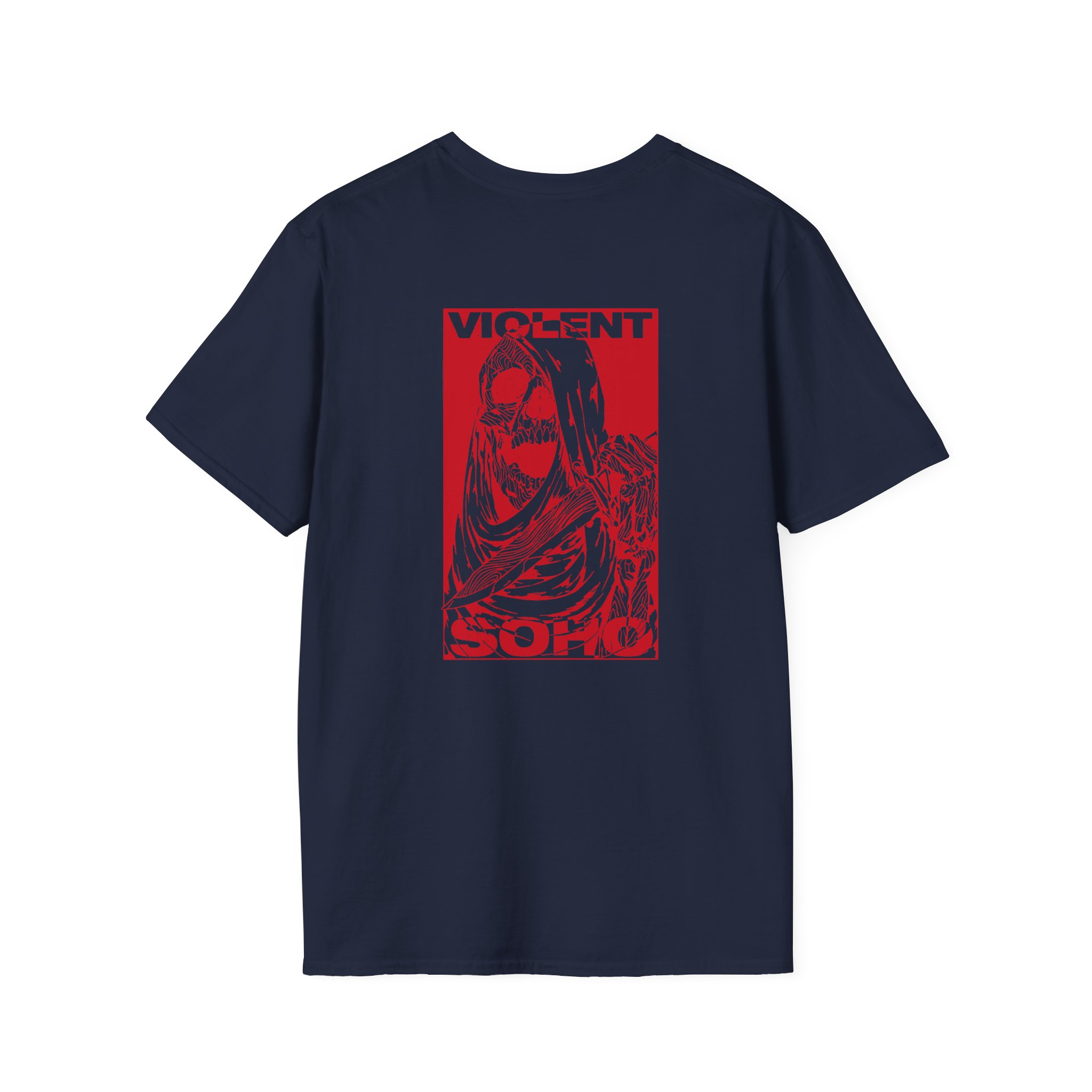 Violent Soho Skull Unisex Softstyle T-shirt - Image 8