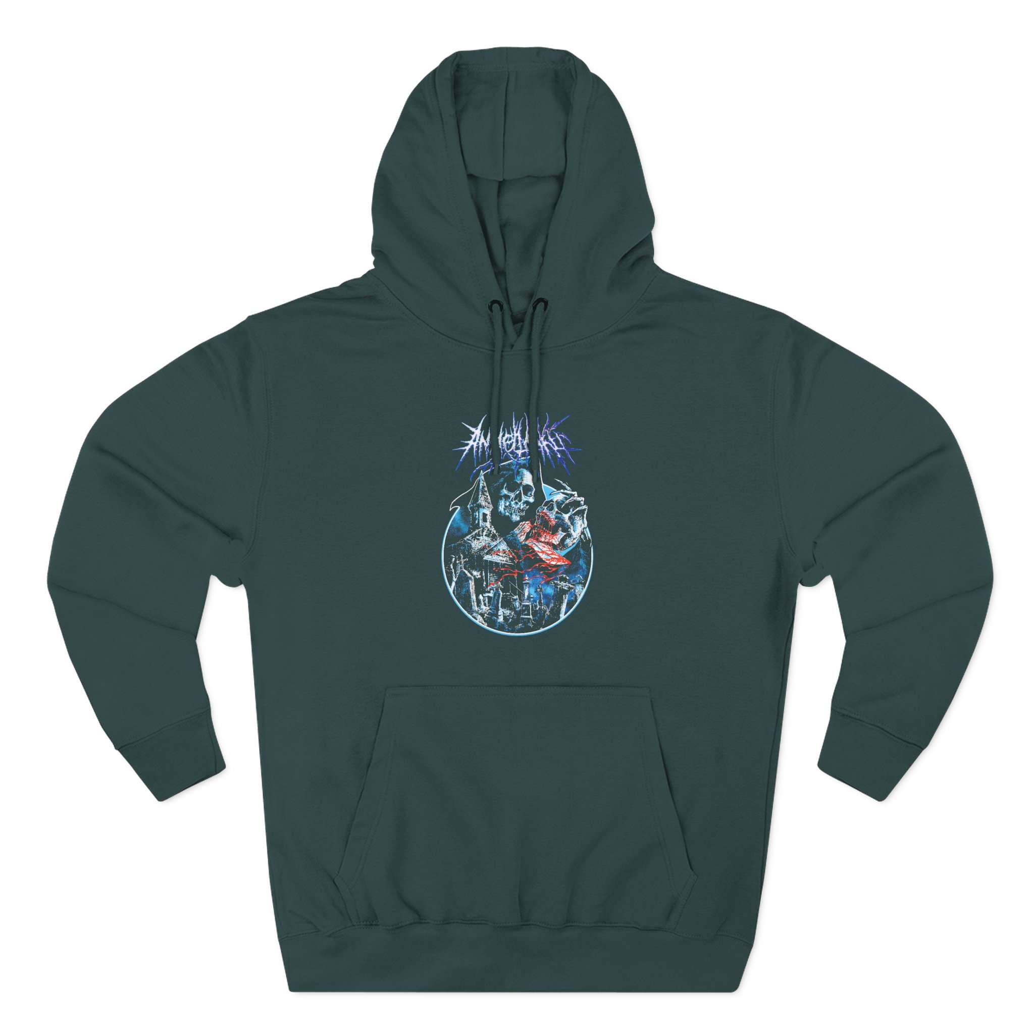 Angelmaker Angel Of Death Three-Panel Fleece Hoodie - Image 5
