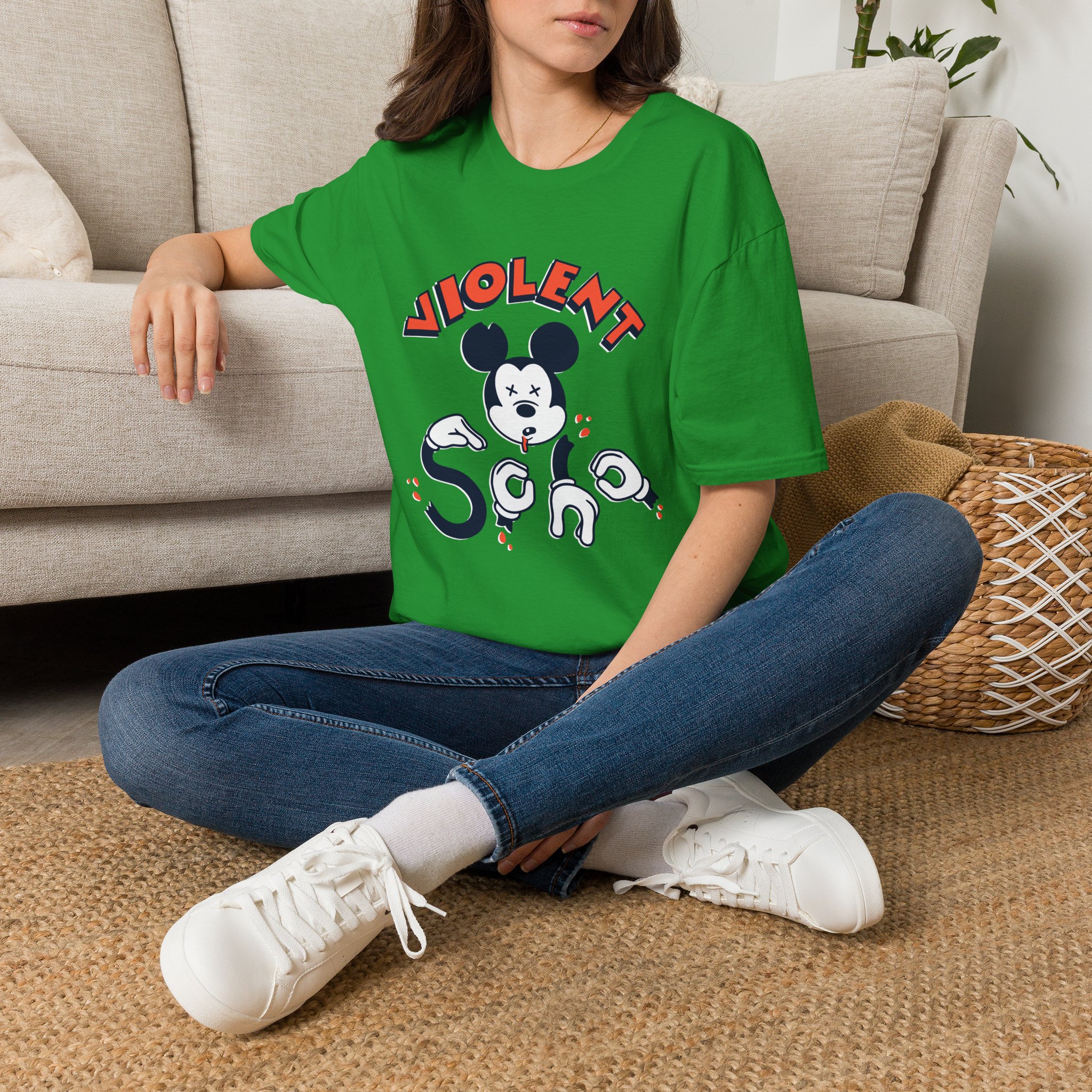 Violent Soho Dead Mouse Unisex Softstyle T-shirt - Image 22