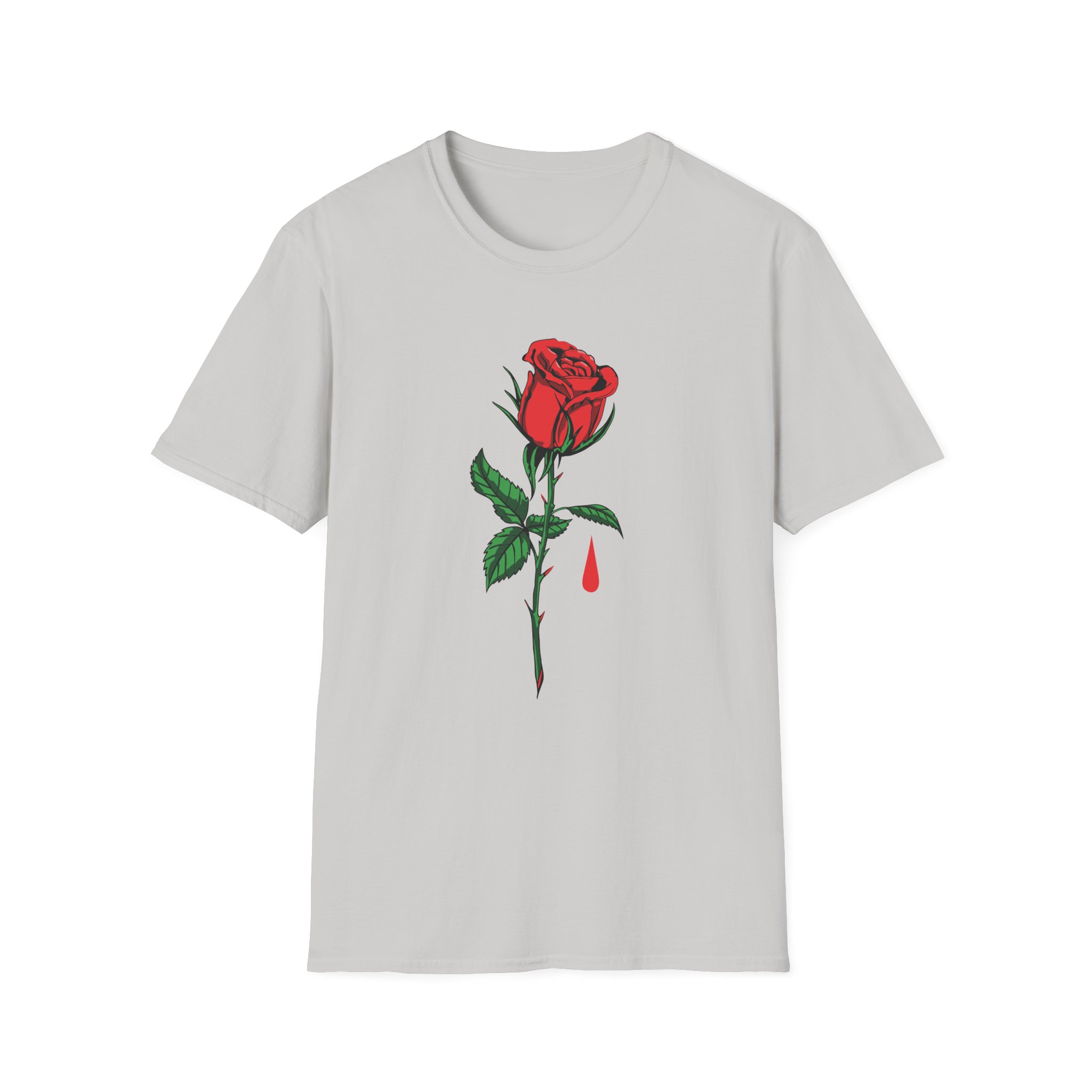 Blue October Big Rose Unisex Softstyle T-Shirt