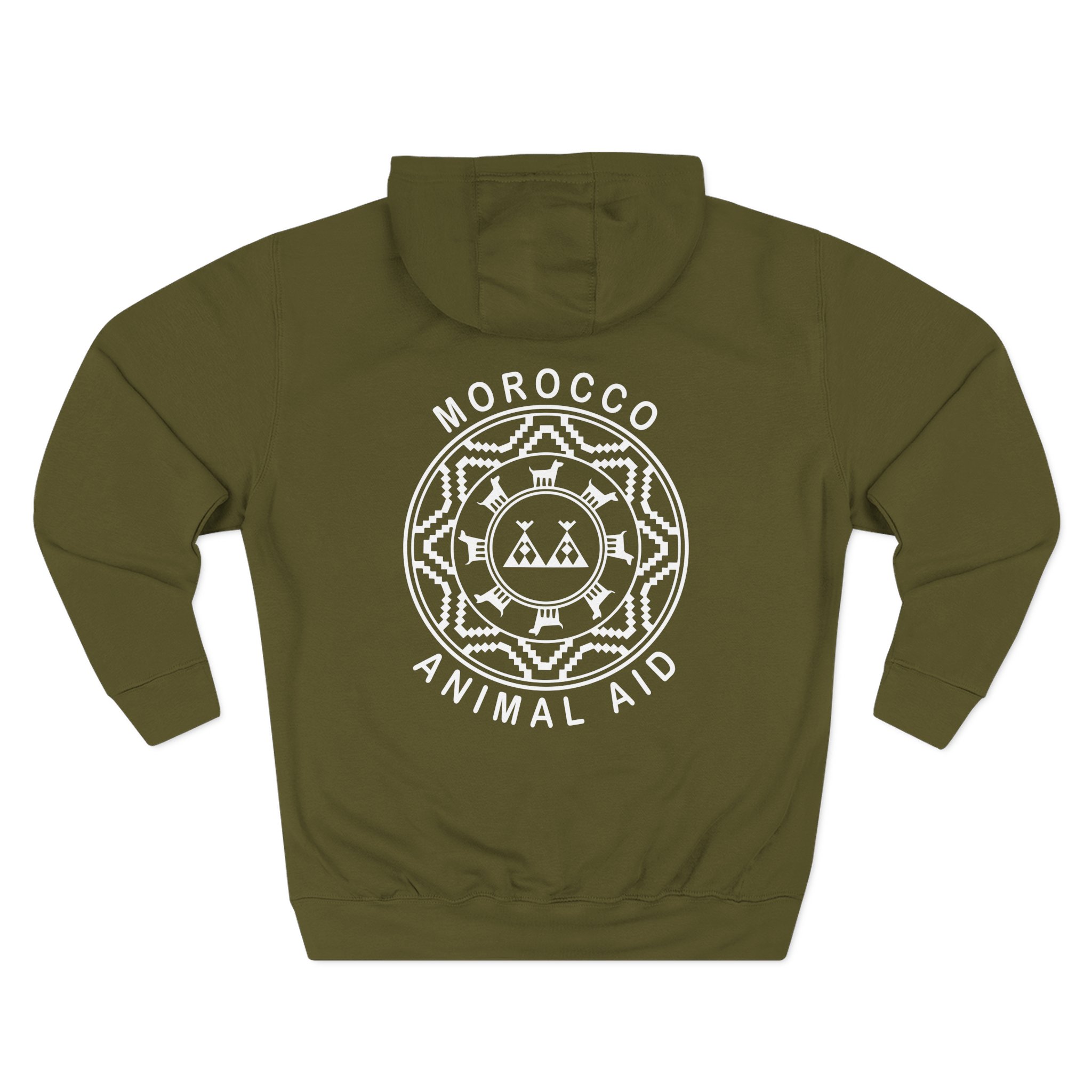 Kinging It Morocco Animal Aid Three-panel Fleece Hoodie - Image 10