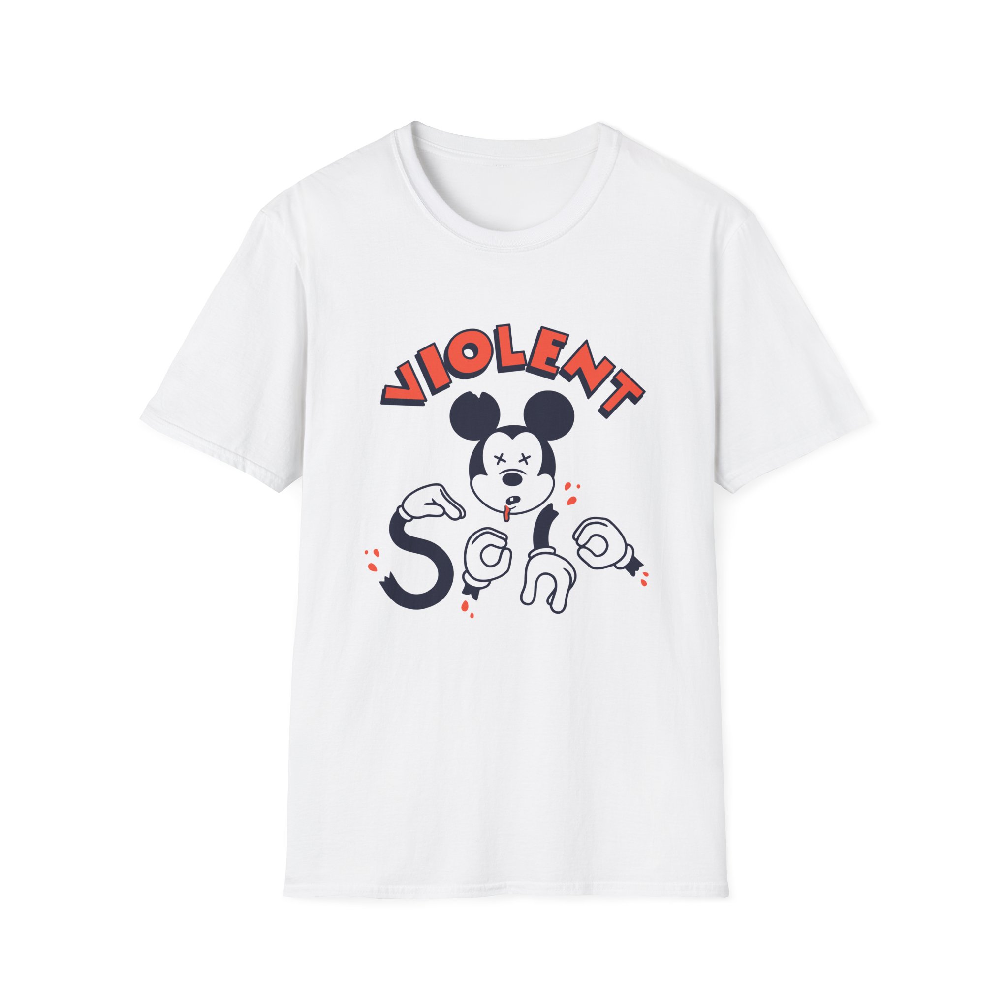 Violent Soho Dead Mouse Unisex Softstyle T-shirt