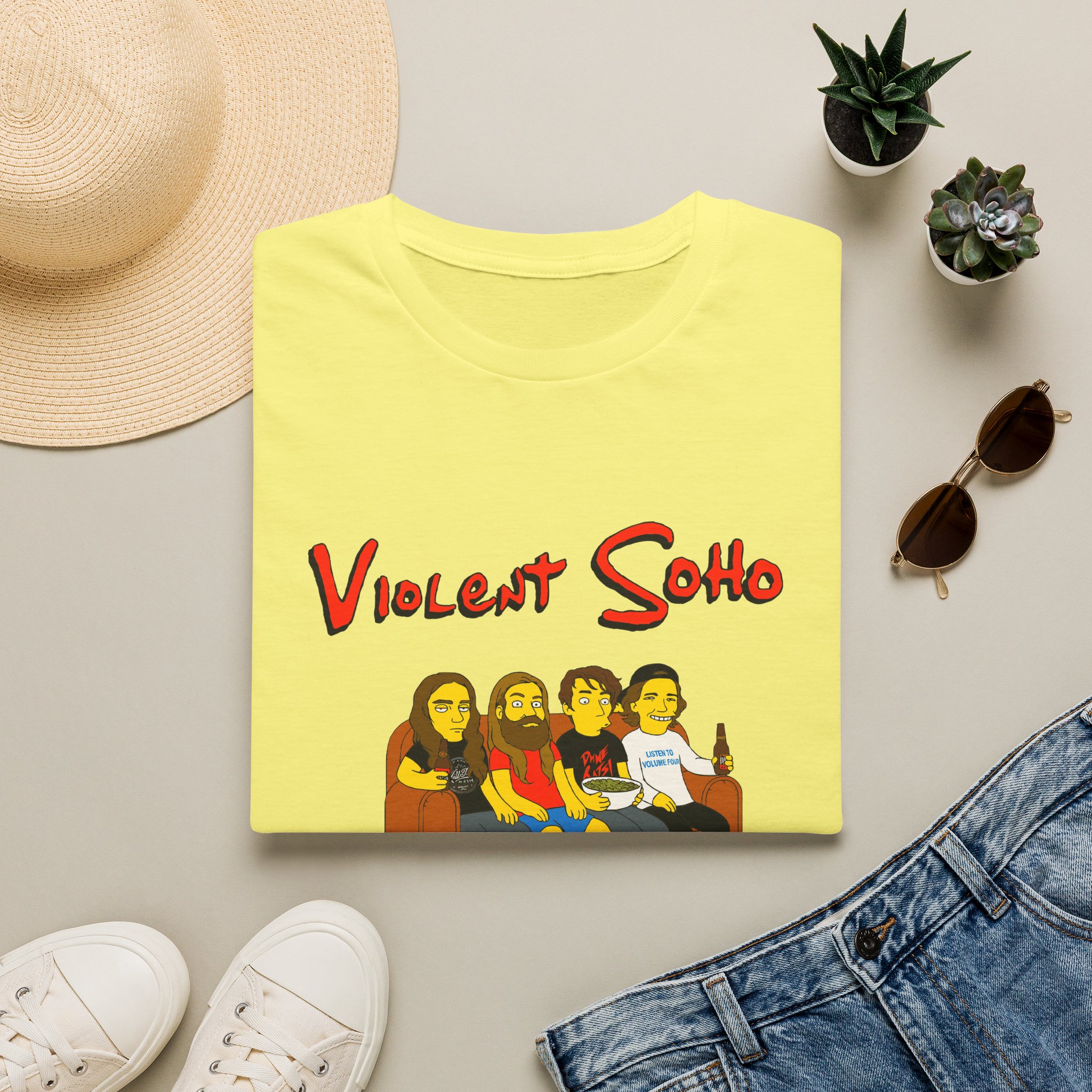 Violent Soho Springfield 4122 Unisex Softstyle T-shirt - Image 21