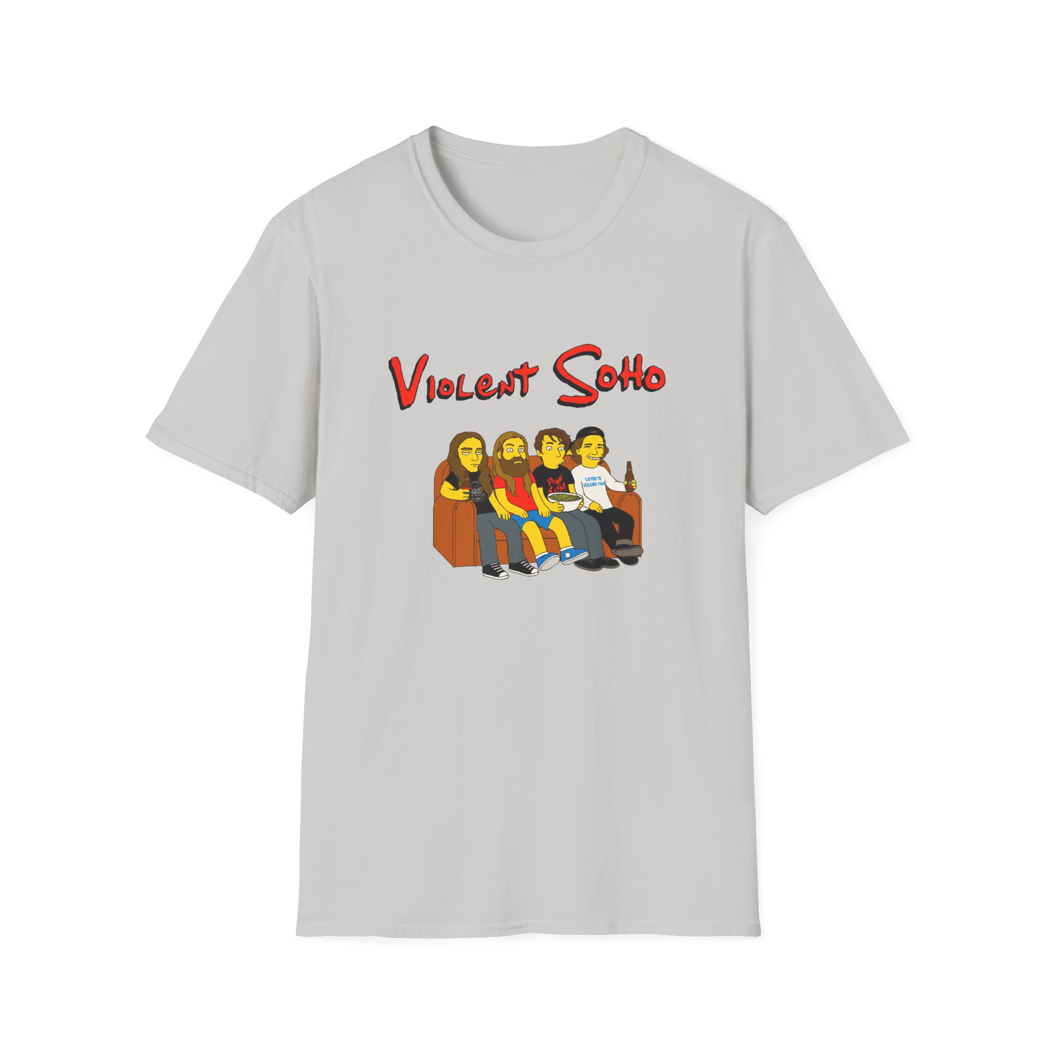 Violent Soho Springfield 4122 Unisex Softstyle T-shirt - Image 19