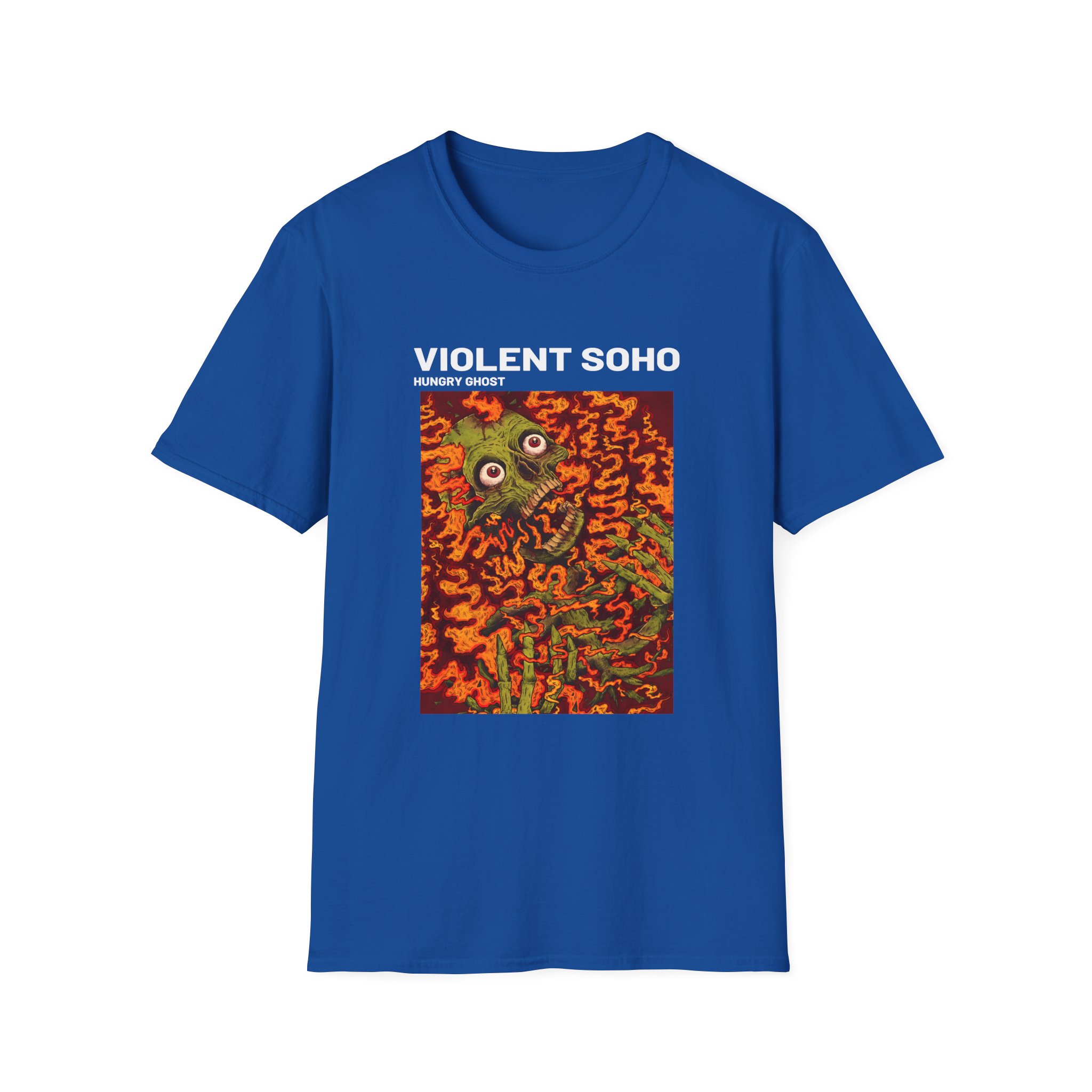 Violent Soho Hungry Ghost Unisex Softstyle T-shirt - Image 11