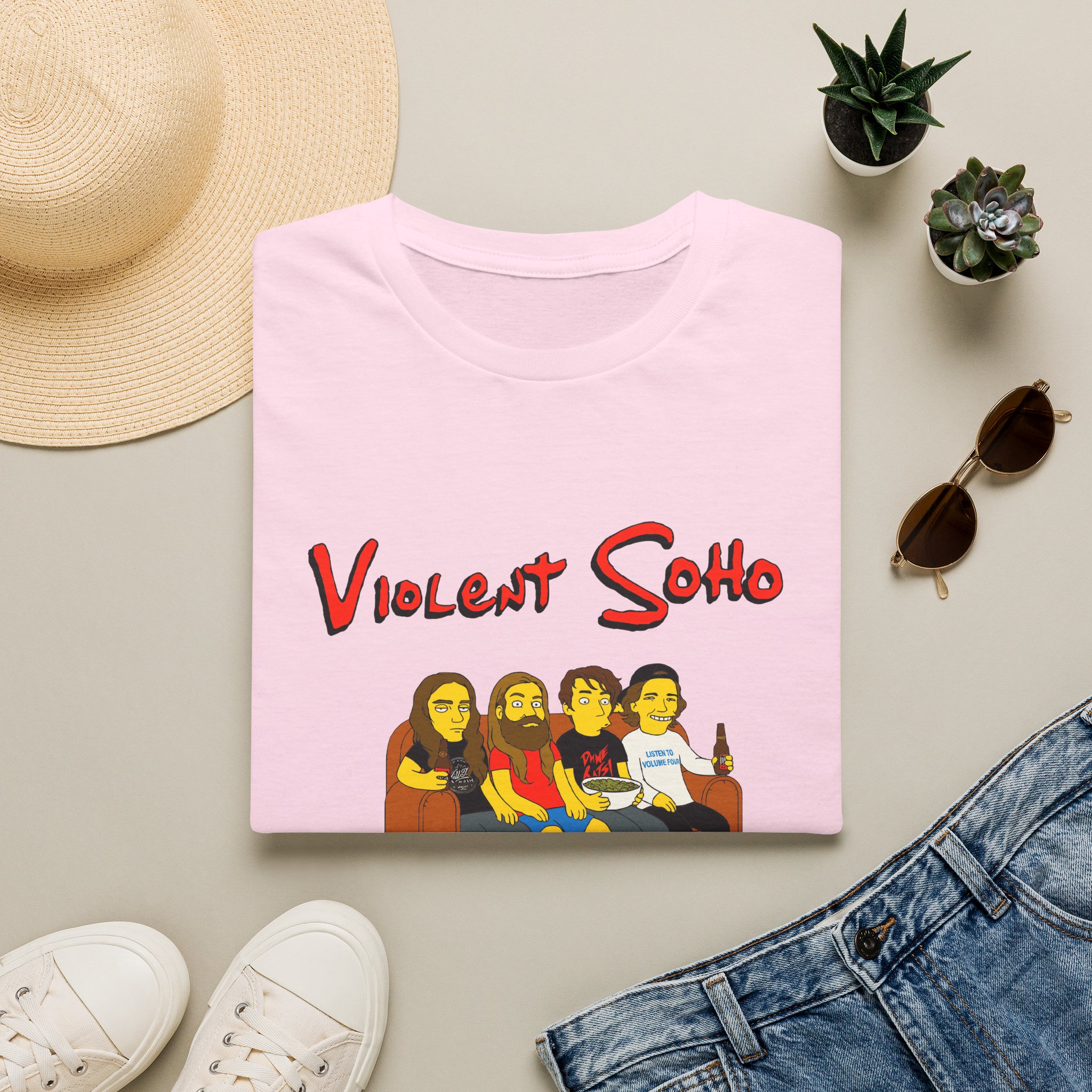 Violent Soho Springfield 4122 Unisex Softstyle T-shirt - Image 41