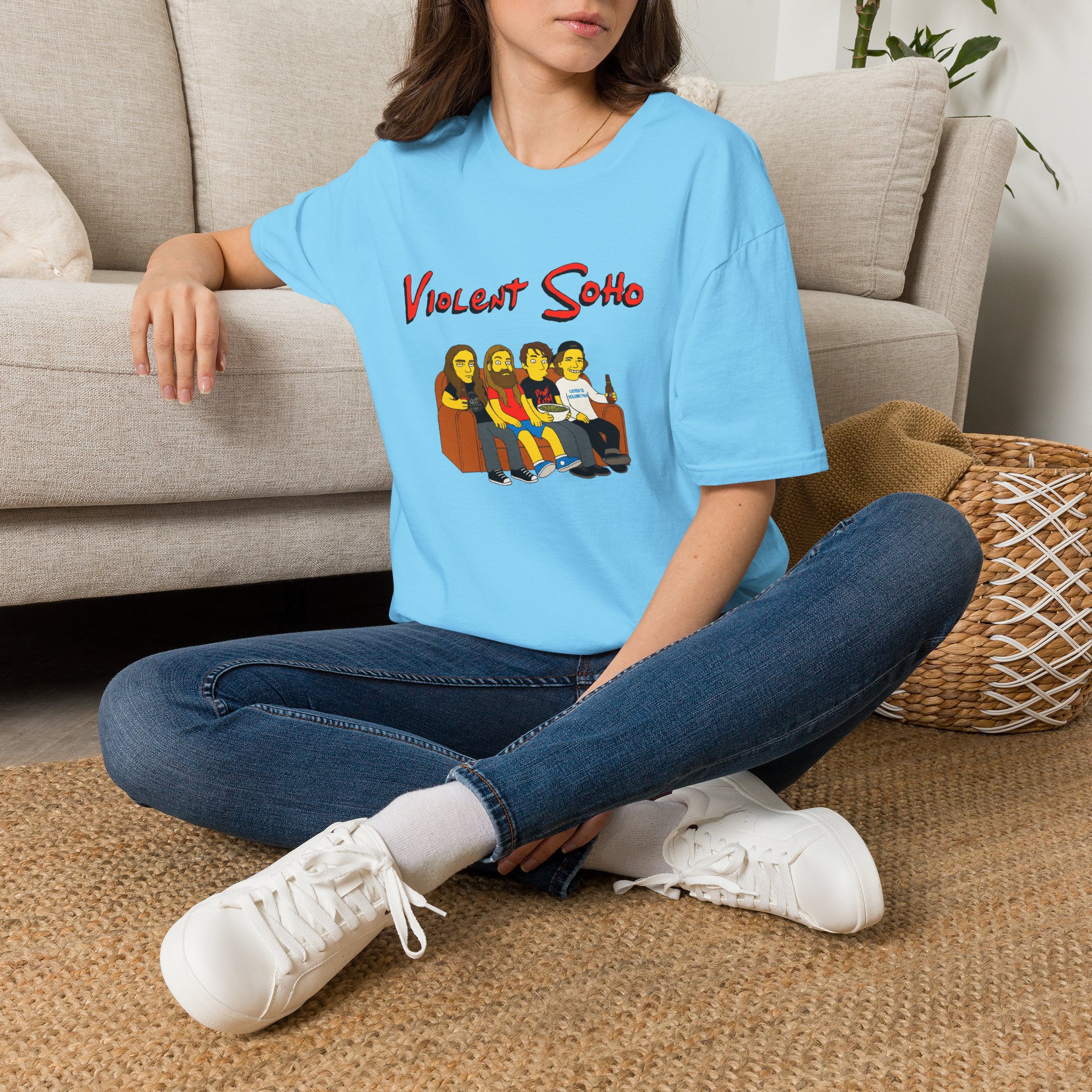 Violent Soho Springfield 4122 Unisex Softstyle T-shirt - Image 30