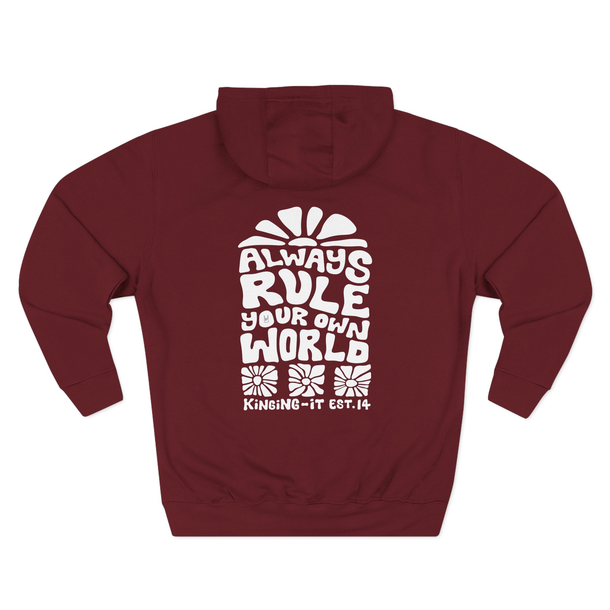 Kinging It Ryow Three-panel Fleece Hoodie - Image 14