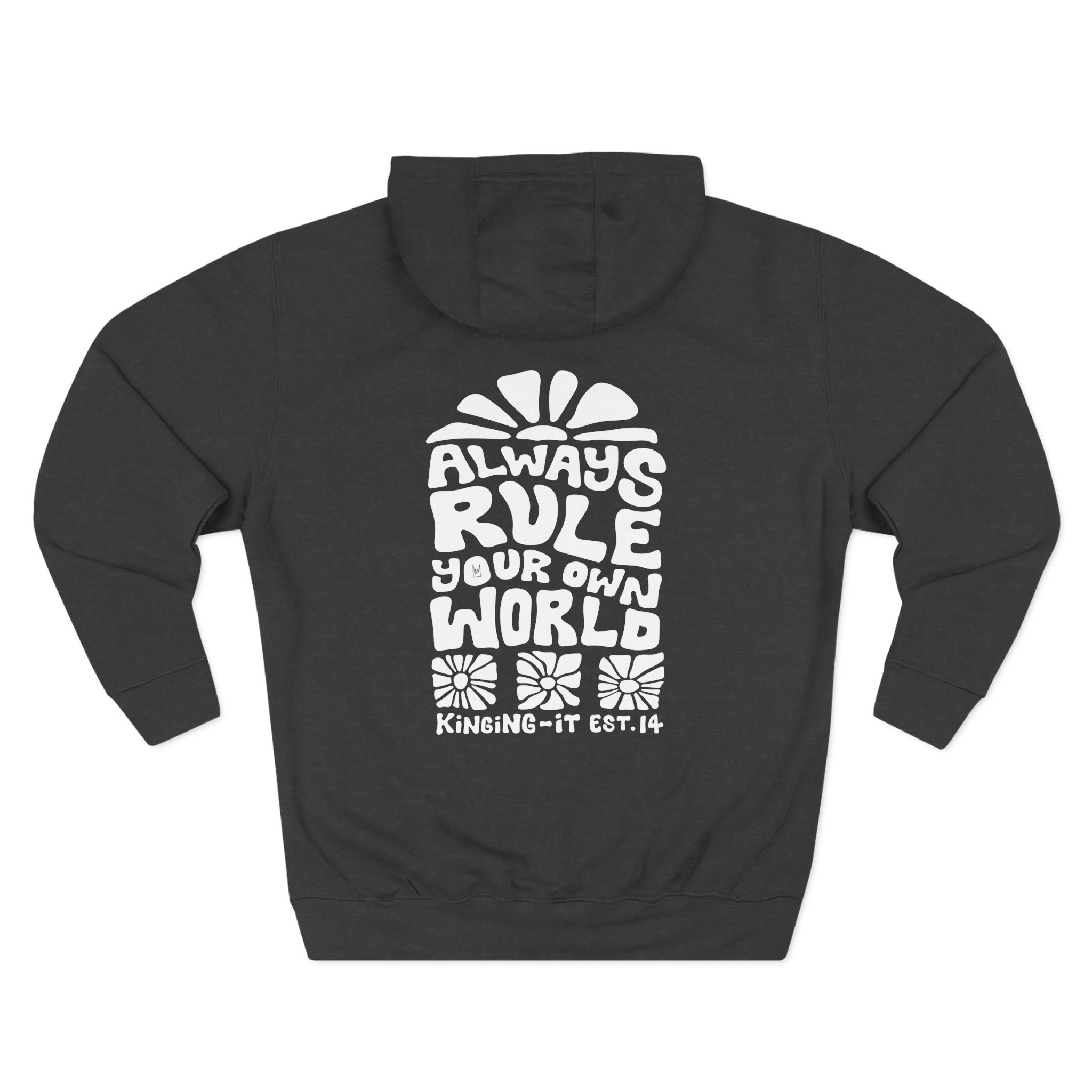 Kinging It Ryow Three-panel Fleece Hoodie - Image 4