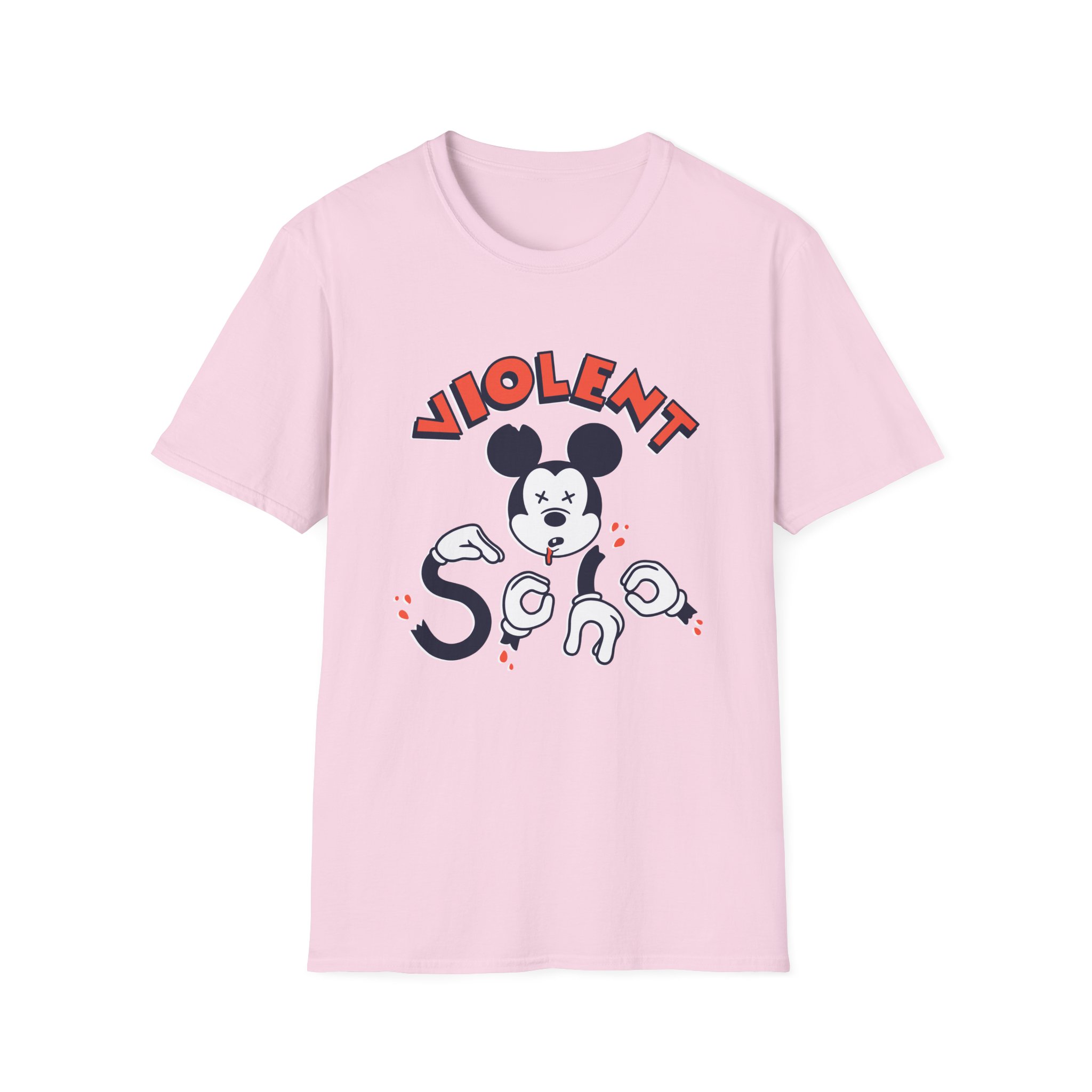 Violent Soho Dead Mouse Unisex Softstyle T-shirt - Image 19