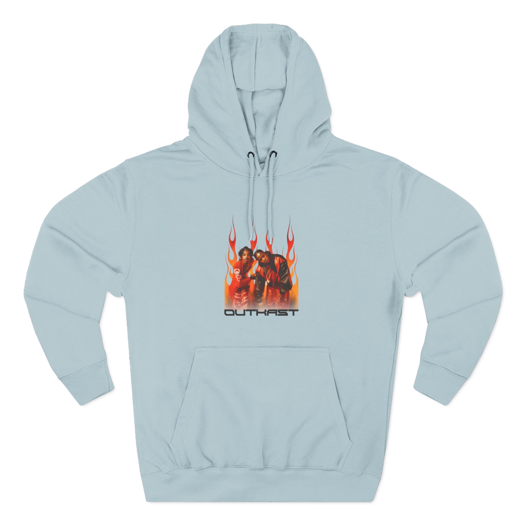 Outkast Outkast Flames Three-panel Fleece Hoodie - Image 11