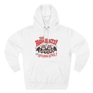 The Aquabats Are for Lovers...of Loving Love! Three-Panel Fleece Hoodie